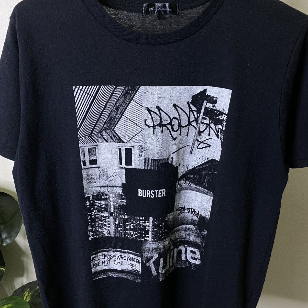 Beaumere Japanese Cyber Punk Gothic Grunge Anarchy Rebel T Shirt Size US M / EU 48-50 / 2 - 2 Thumbnail