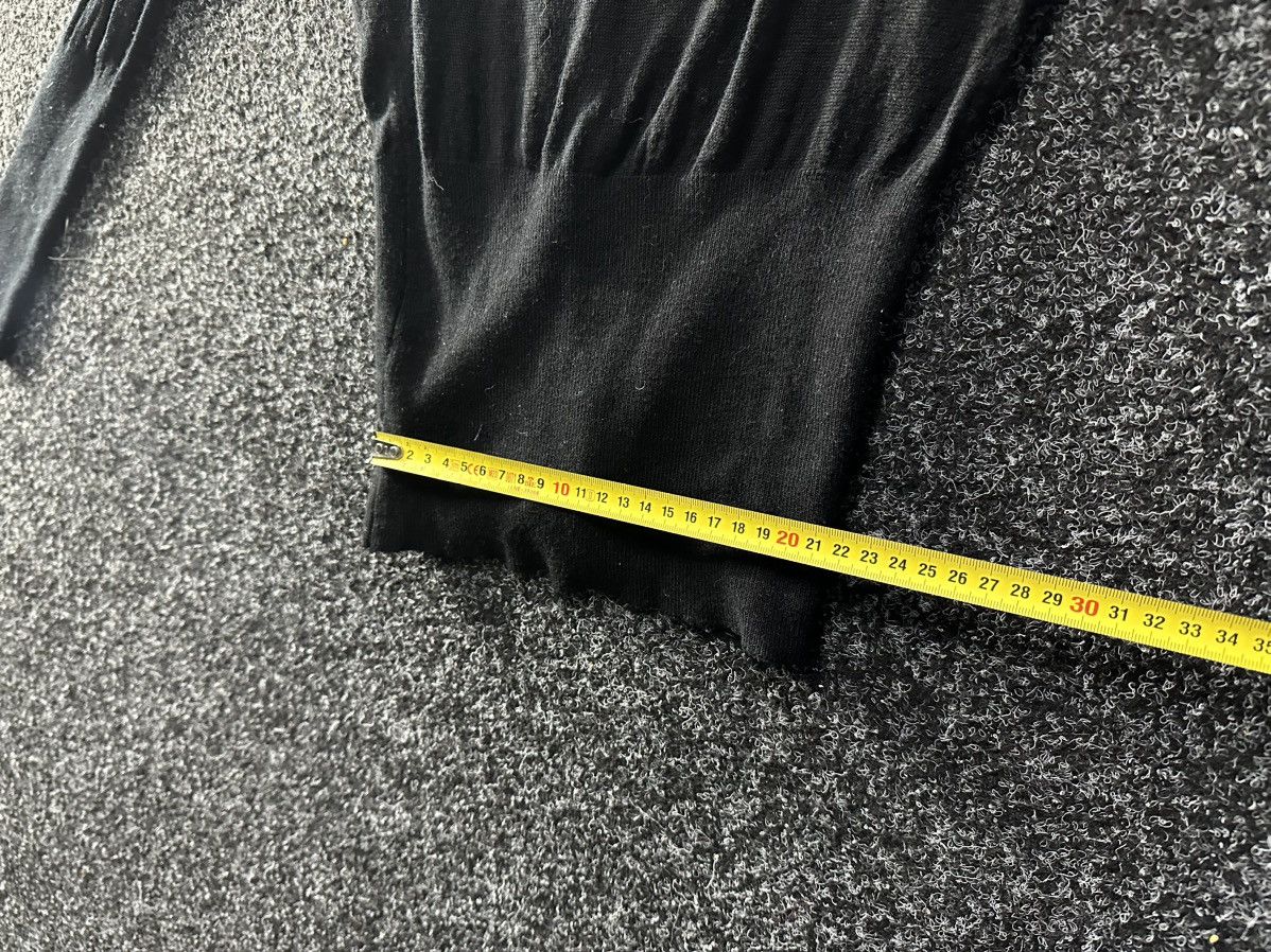 Armani × Vintage 🚨AVANT GARDE ARMANI RARE SWEATER BLOUSES Y2K black Size S / US 4 / IT 40 - 13 Thumbnail