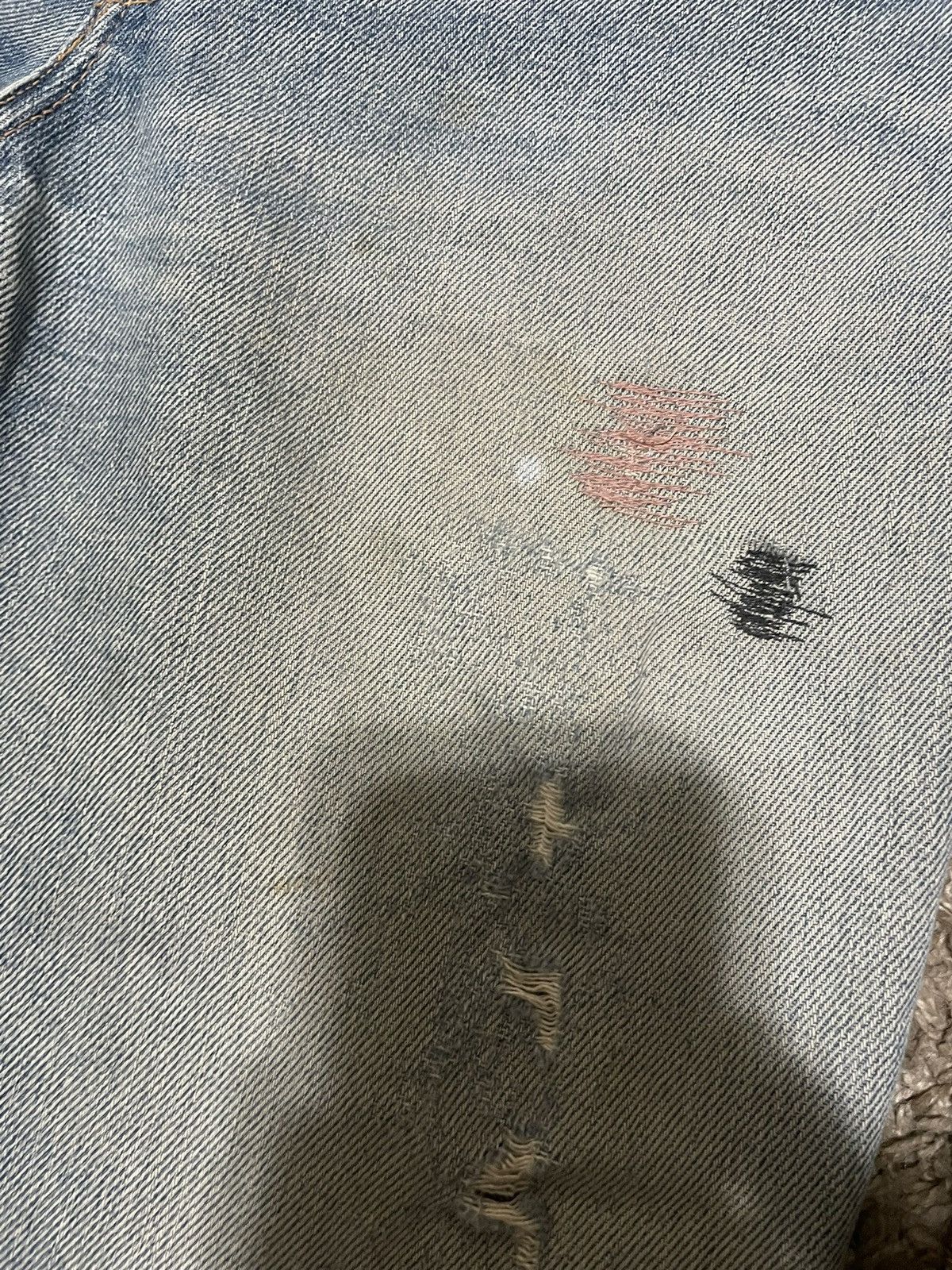 Undercover Undercover SS05 But Beautiful “Graffiti Patch” Denim Size US 31 - 10 Thumbnail