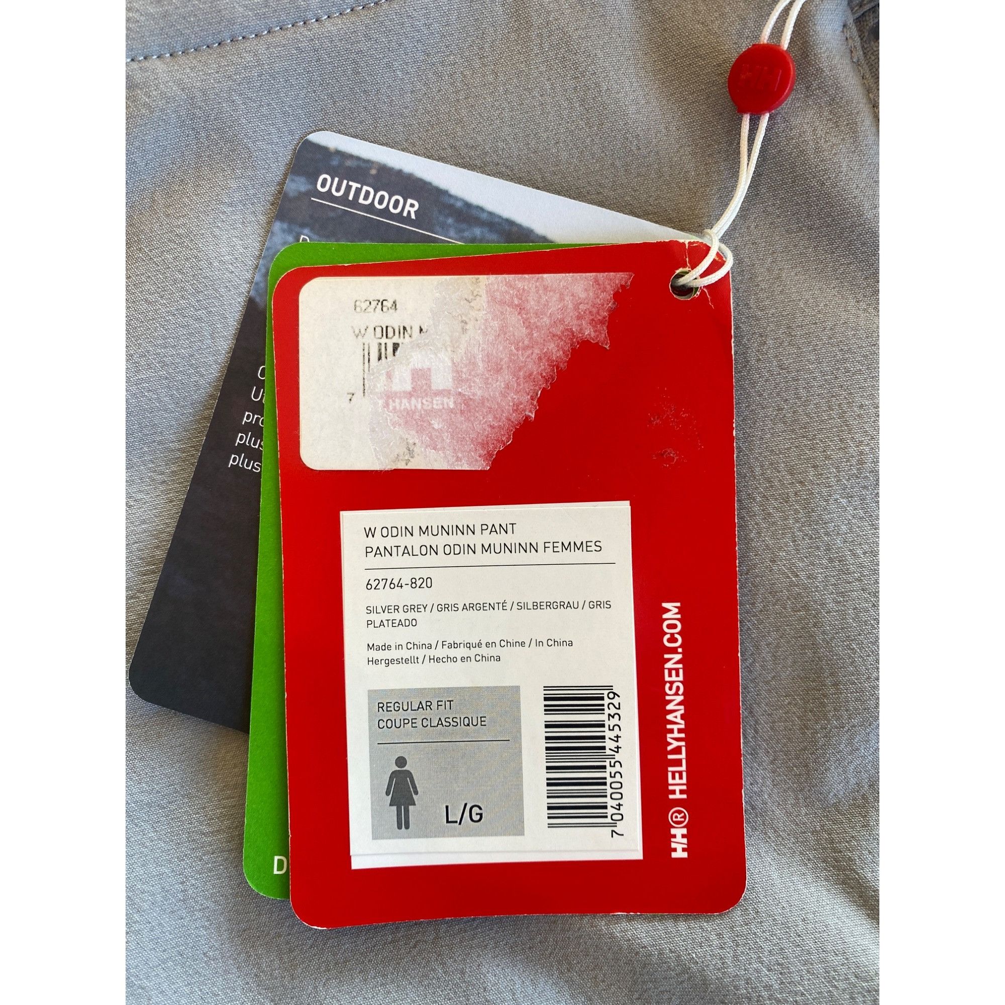 Helly Hansen NWT Helly Hansen Women’s L Odin Muninn 2.0 Shell Pants Gray Size 34" / US 12 / IT 48 - 6 Thumbnail
