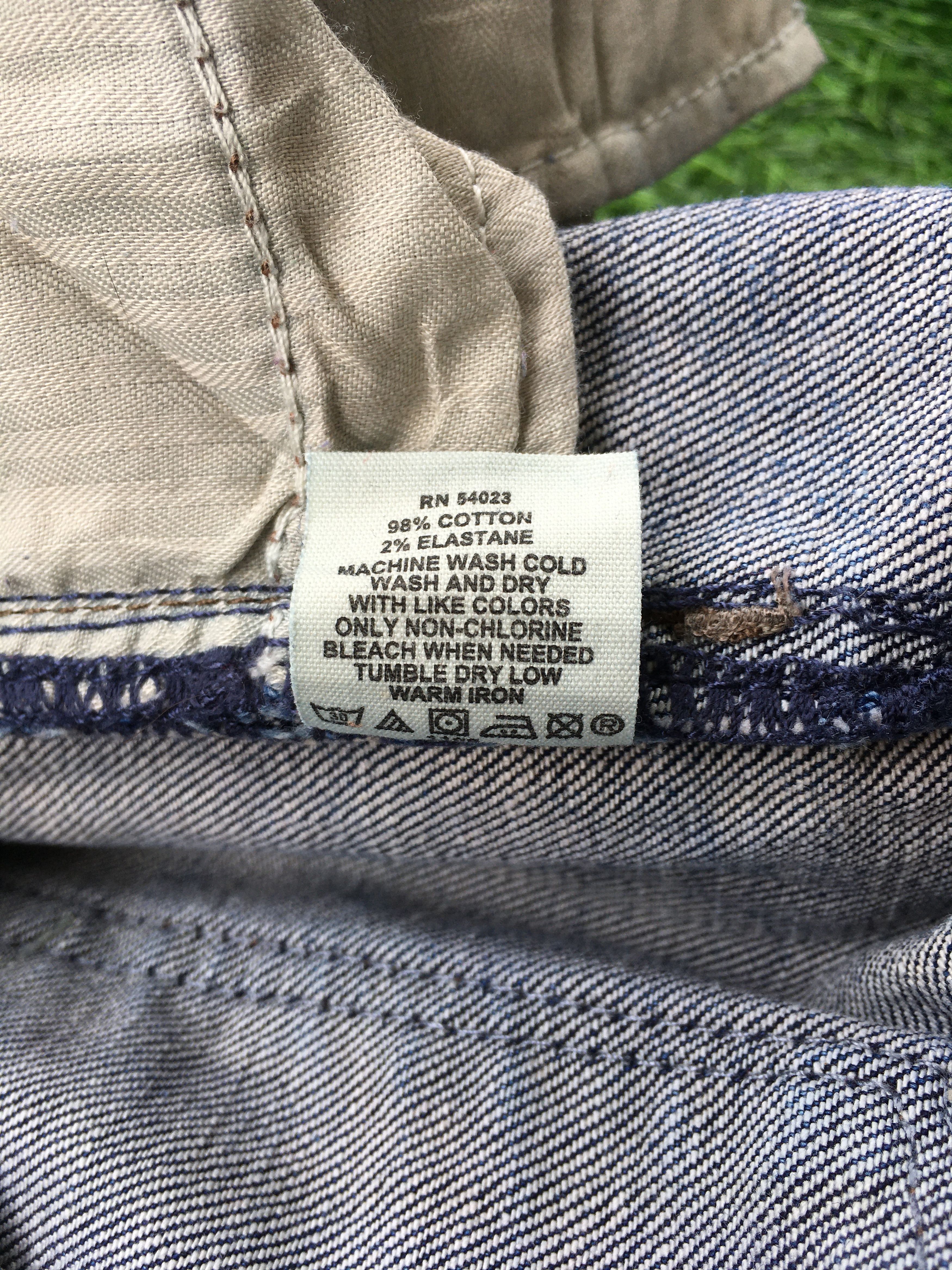 Designer × Japanese Brand × Jean Y2K Curvy Bootcut Stretch Jeans D-993 Size 29" - 11 Thumbnail