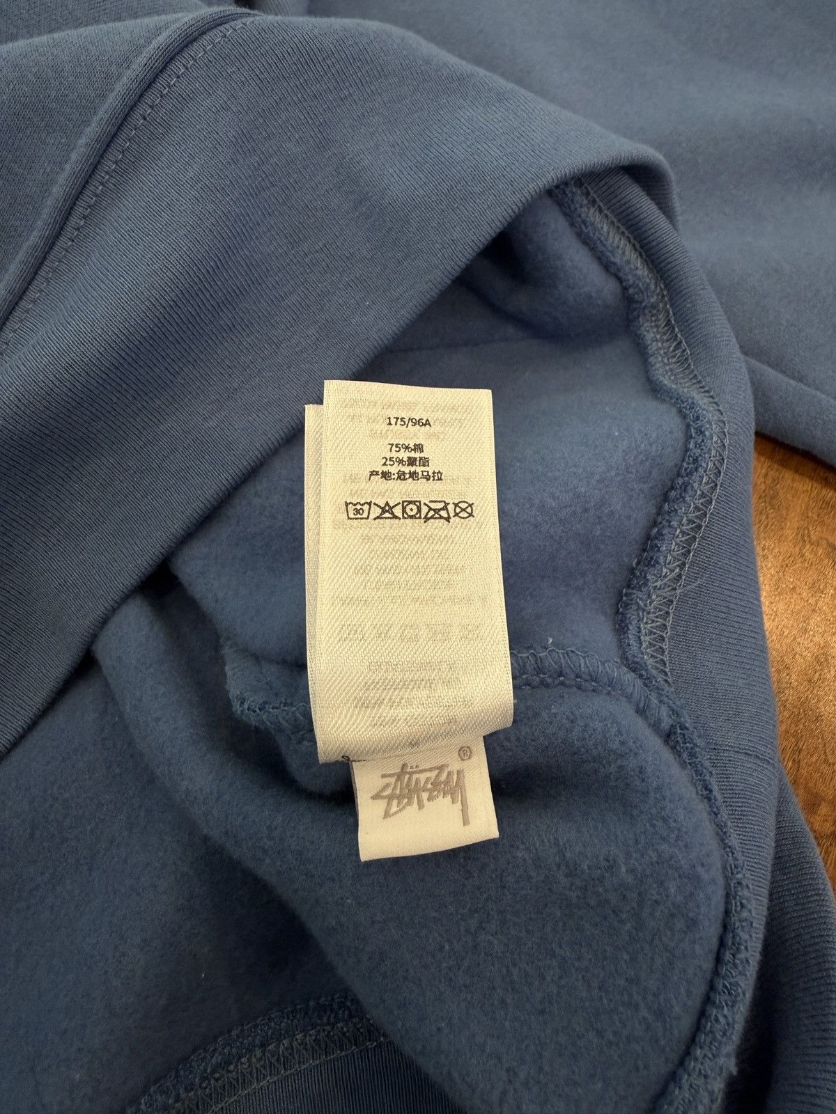 Stussy Stussy Madrid City exclusive Hoodie washed blue Size US M / EU 48-50 / 2 - 8 Thumbnail