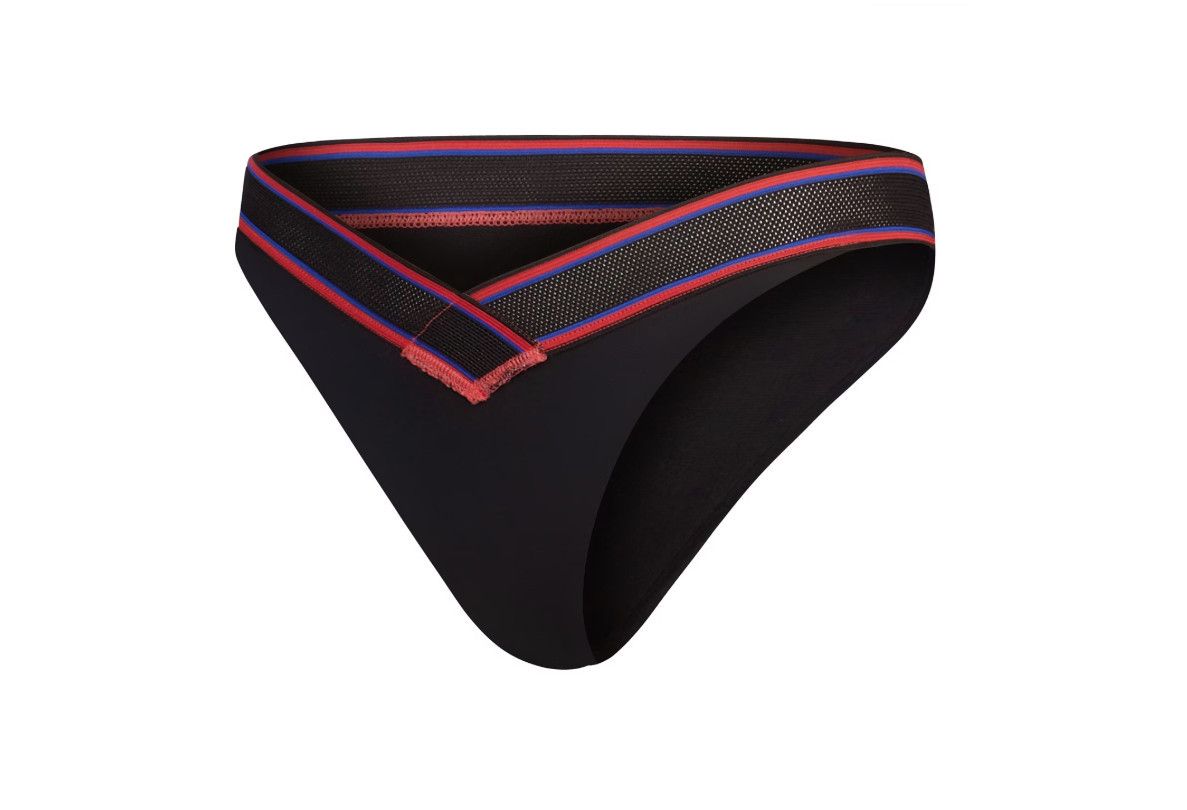 Speedo Speedo Flu3nte V Scoop Swim Bikini Bottom Black ( L ) Size 34" / US 12 / IT 48 - 1 Thumbnail