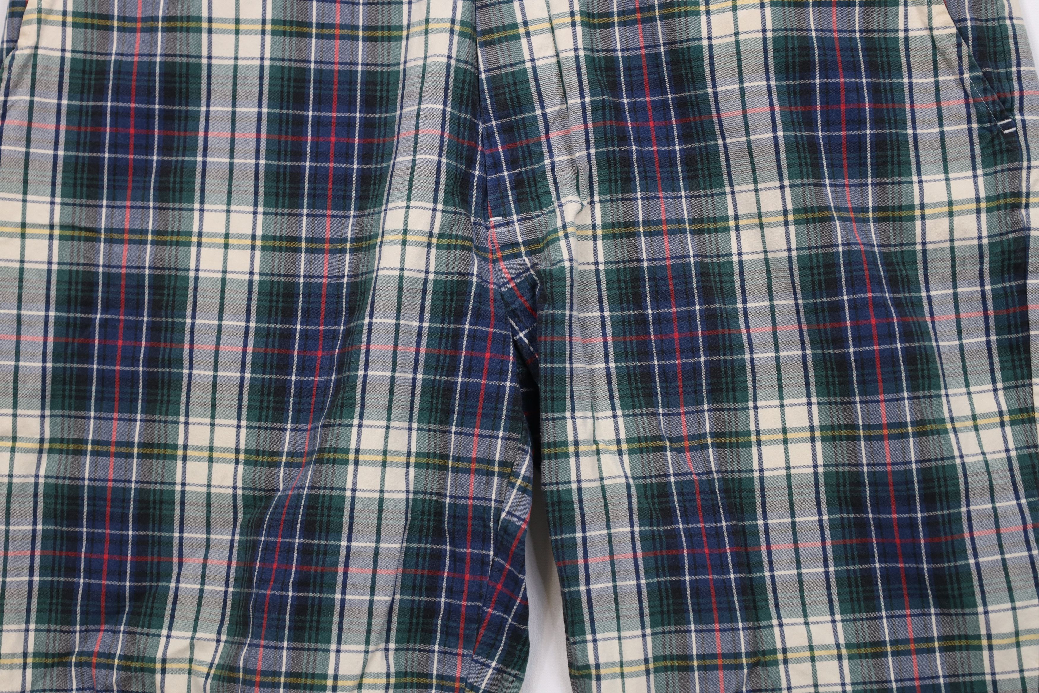 Ralph Lauren Vintage 90s Ralph Lauren Golfing Chino Shorts Cotton Plaid Size US 36 / EU 52 - 3 Thumbnail