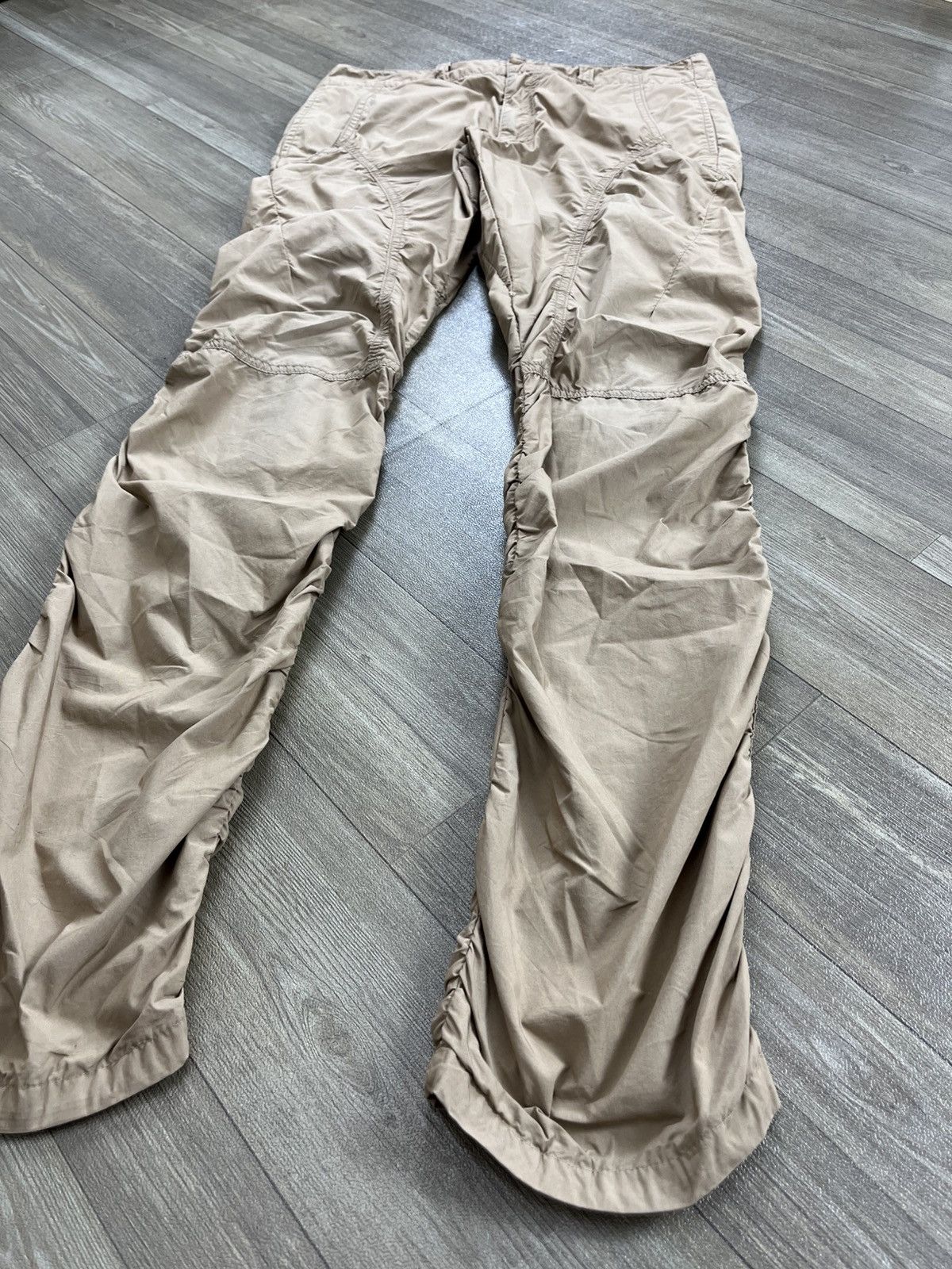 Tornado Mart 2000s Tornado Mart Japan Ruched Slim Fit Pants Lgb Style Y2K Size US 31 - 13 Thumbnail