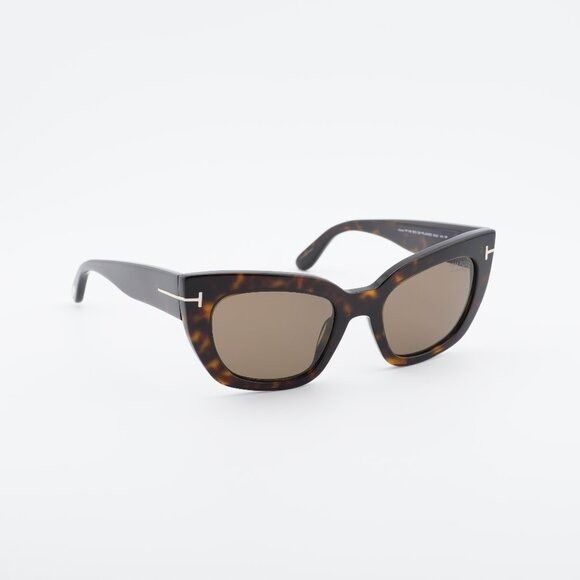 Tom Ford Athena FT1190 52H Sunglasses Havana Cat Eye Frame