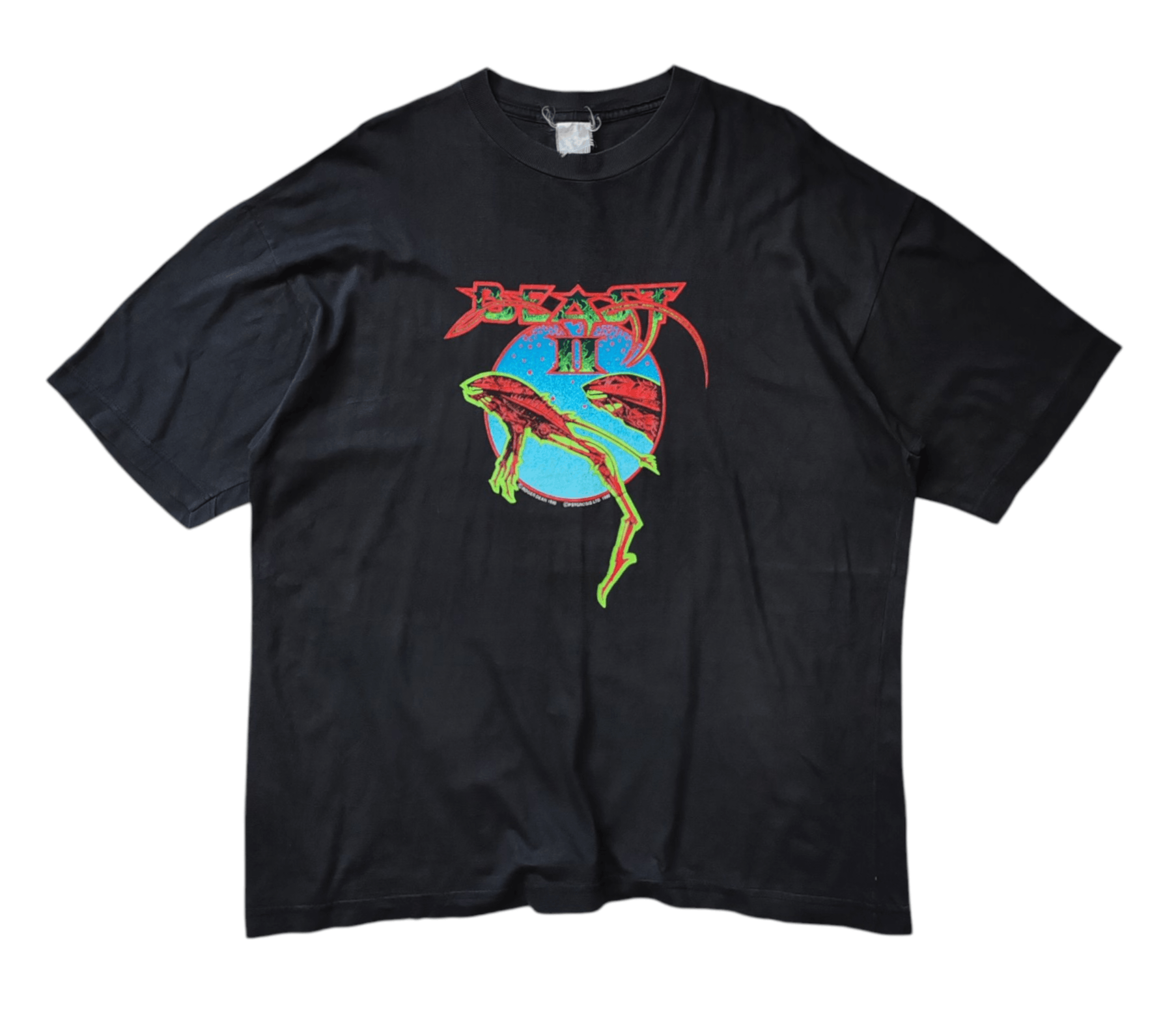 Vintage 1990 Shadow of The Beast II Sega Vintage T Shirt size Large Size US L / EU 52-54 / 3 - 1 Thumbnail