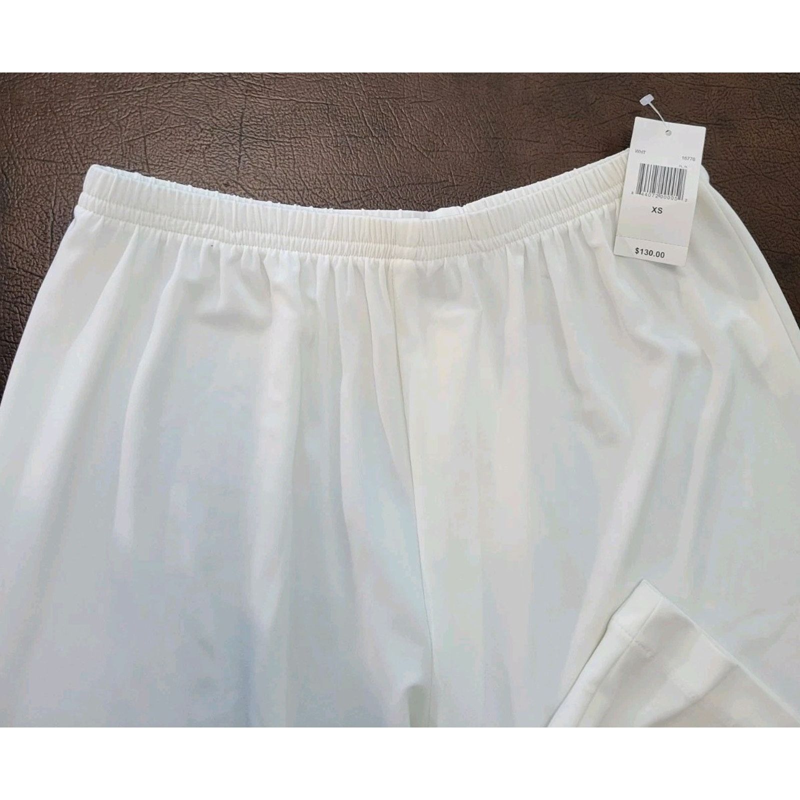 Carolina K Caroline Rose Pants Ivory White Suzette Straight-Leg Sz XS Size 25" / US 0 / IT 36 - 8 Thumbnail