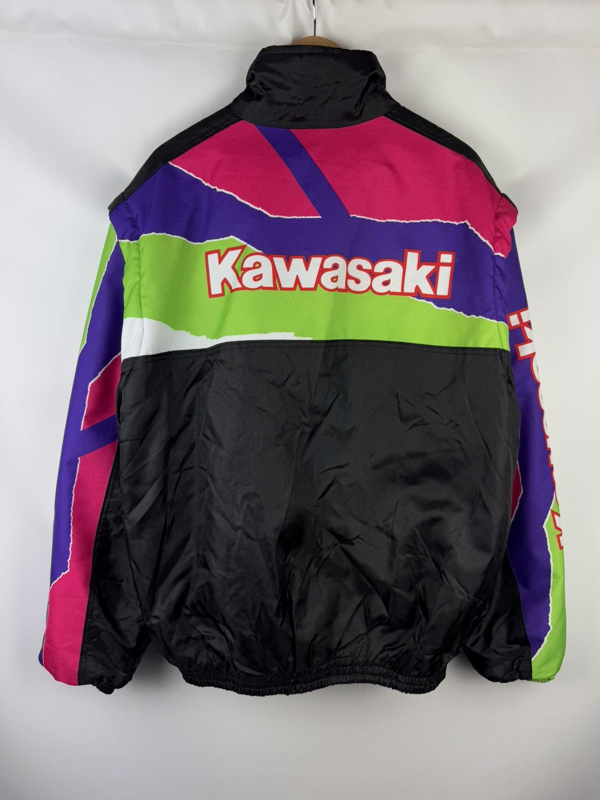 Vintage Kawasaki Vintage Racing Big Logo Transformer Jacket Size US XXL / EU 58 / 5 - 13 Thumbnail