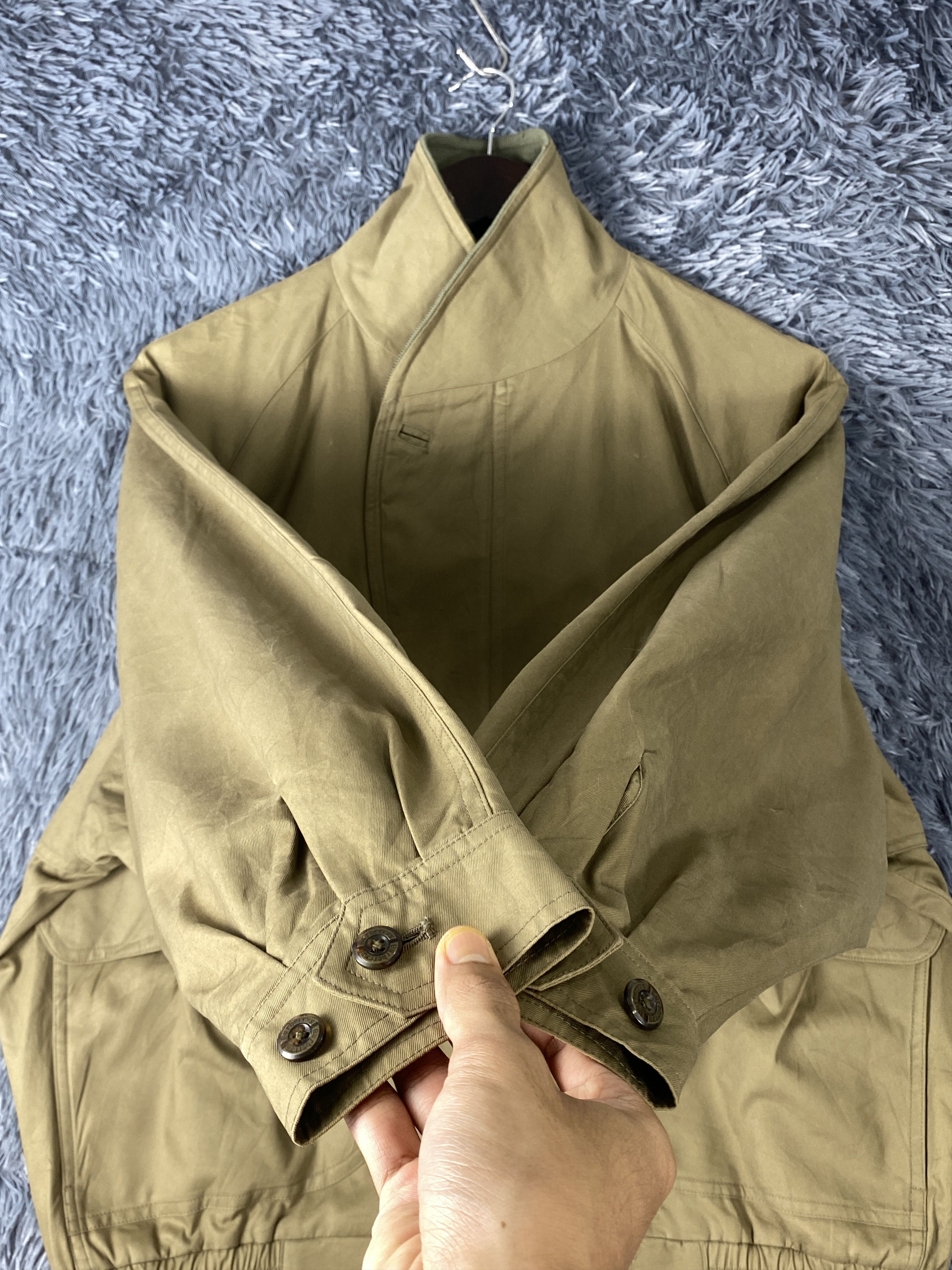 Burberry Vintage Burberry Zip Button Jacket Size US L / EU 52-54 / 3 - 6 Thumbnail
