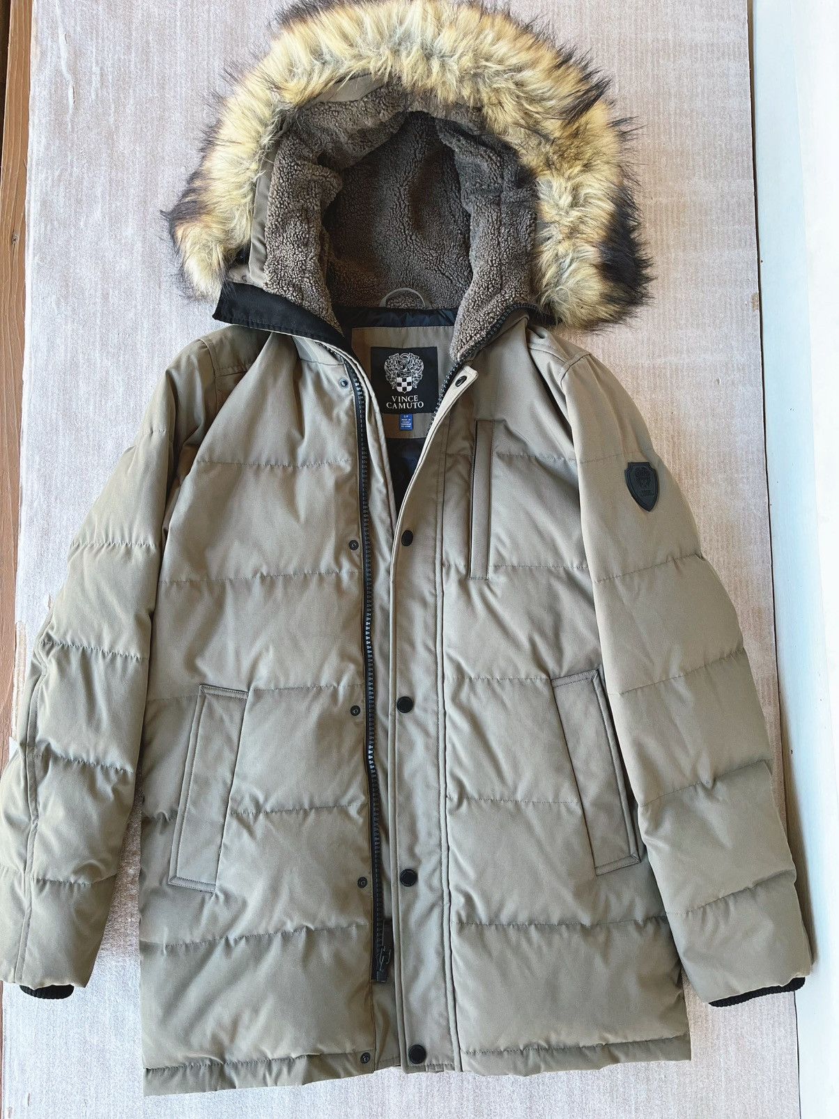 Vince Camuto VINCE CAMUTO Hooded Jacket Size US M / EU 48-50 / 2 - 1 Thumbnail