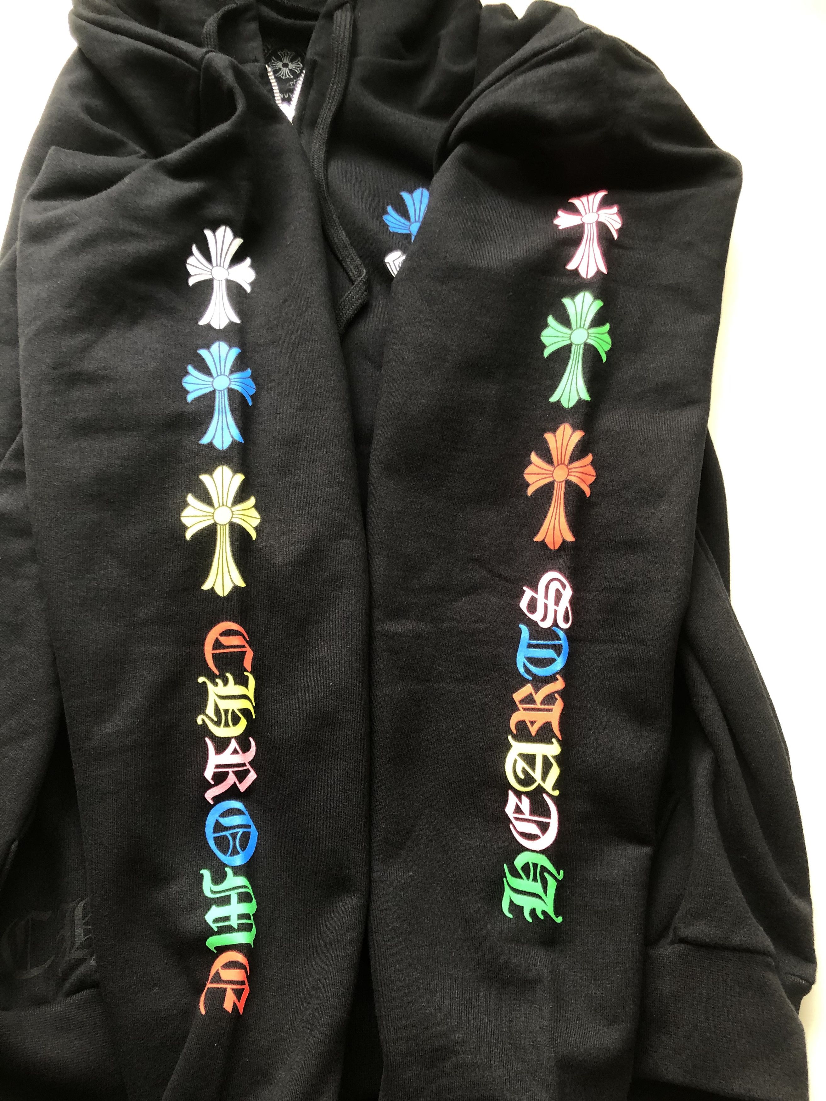 Chrome Hearts Chrome Hearts Multi Color Cross Pull Over Hoodie Size US L / EU 52-54 / 3 - 5 Thumbnail