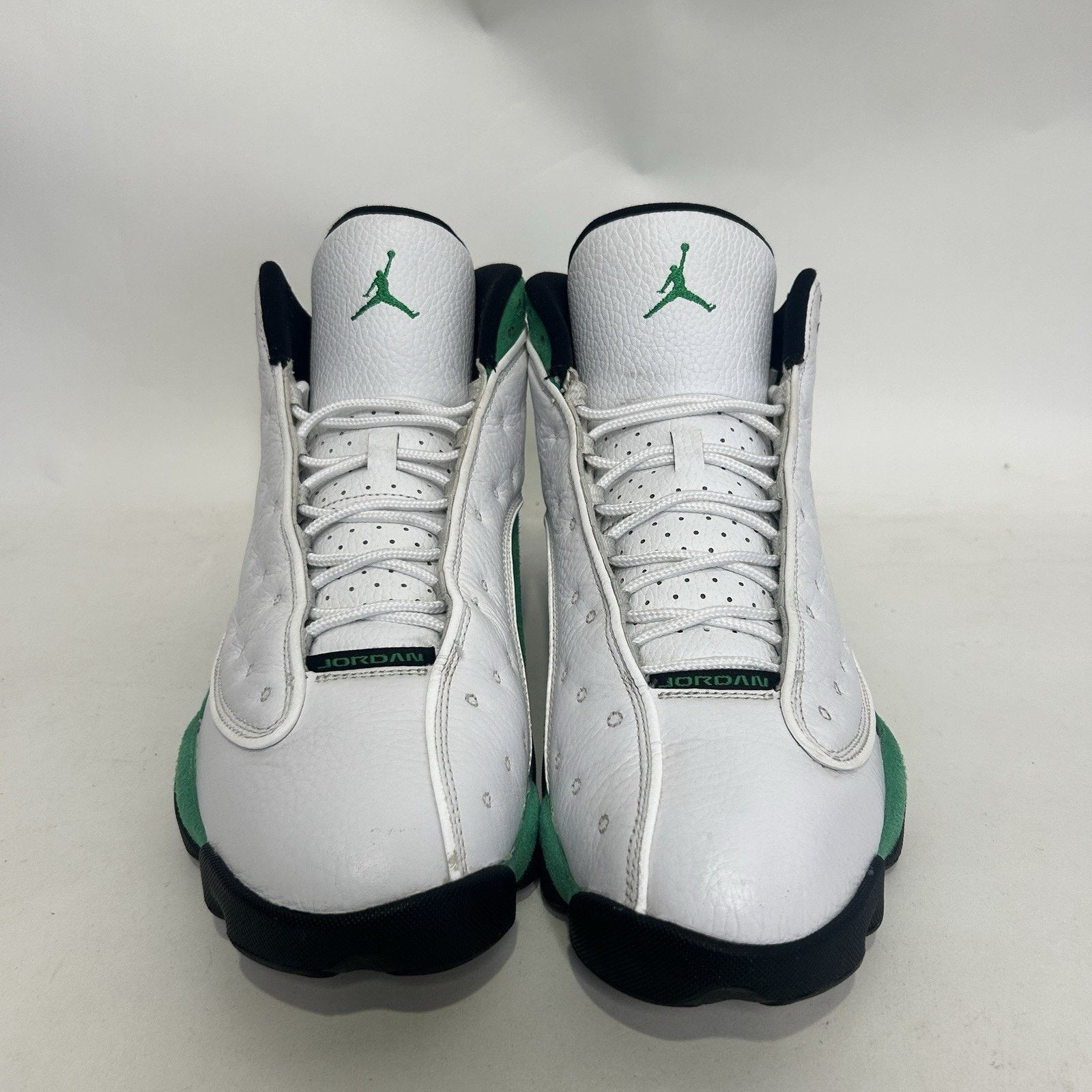 Jordan Brand Nike Air Jordan 13 Retro OG “Lucky Green White Black” Size US 12 / EU 45 - 2 Thumbnail