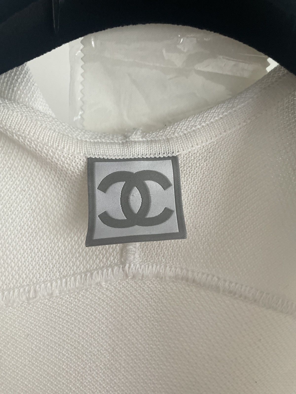 Chanel × Karl Lagerfeld Chanel sport tennis zip hoodie Size L / US 10 / IT 46 - 6 Thumbnail