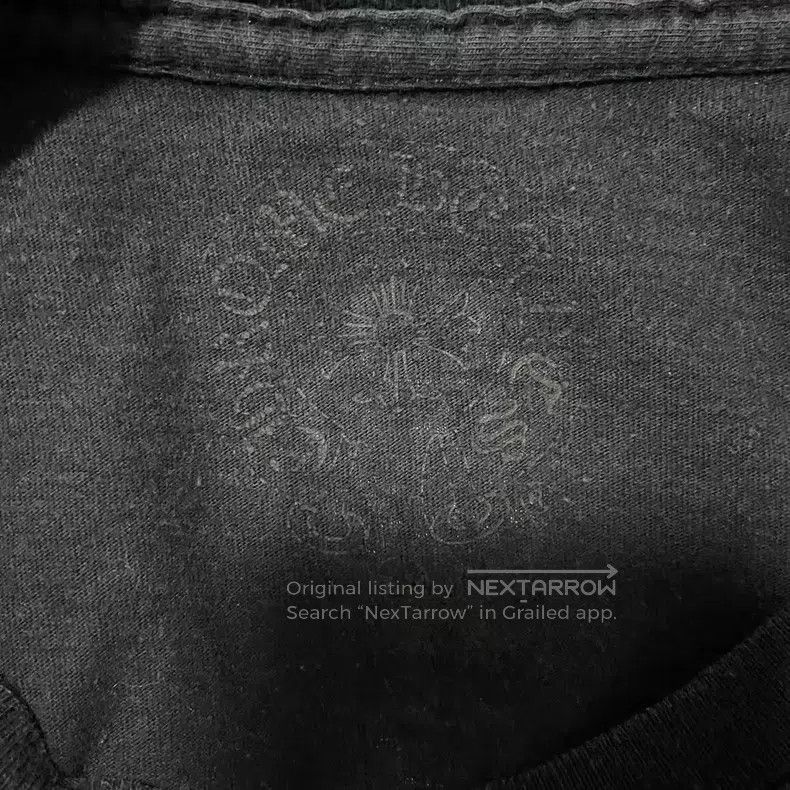 Chrome Hearts CHROME HEARTS Size M Short-sleeved shirt with black sword s Size US M / EU 48-50 / 2 - 3 Thumbnail
