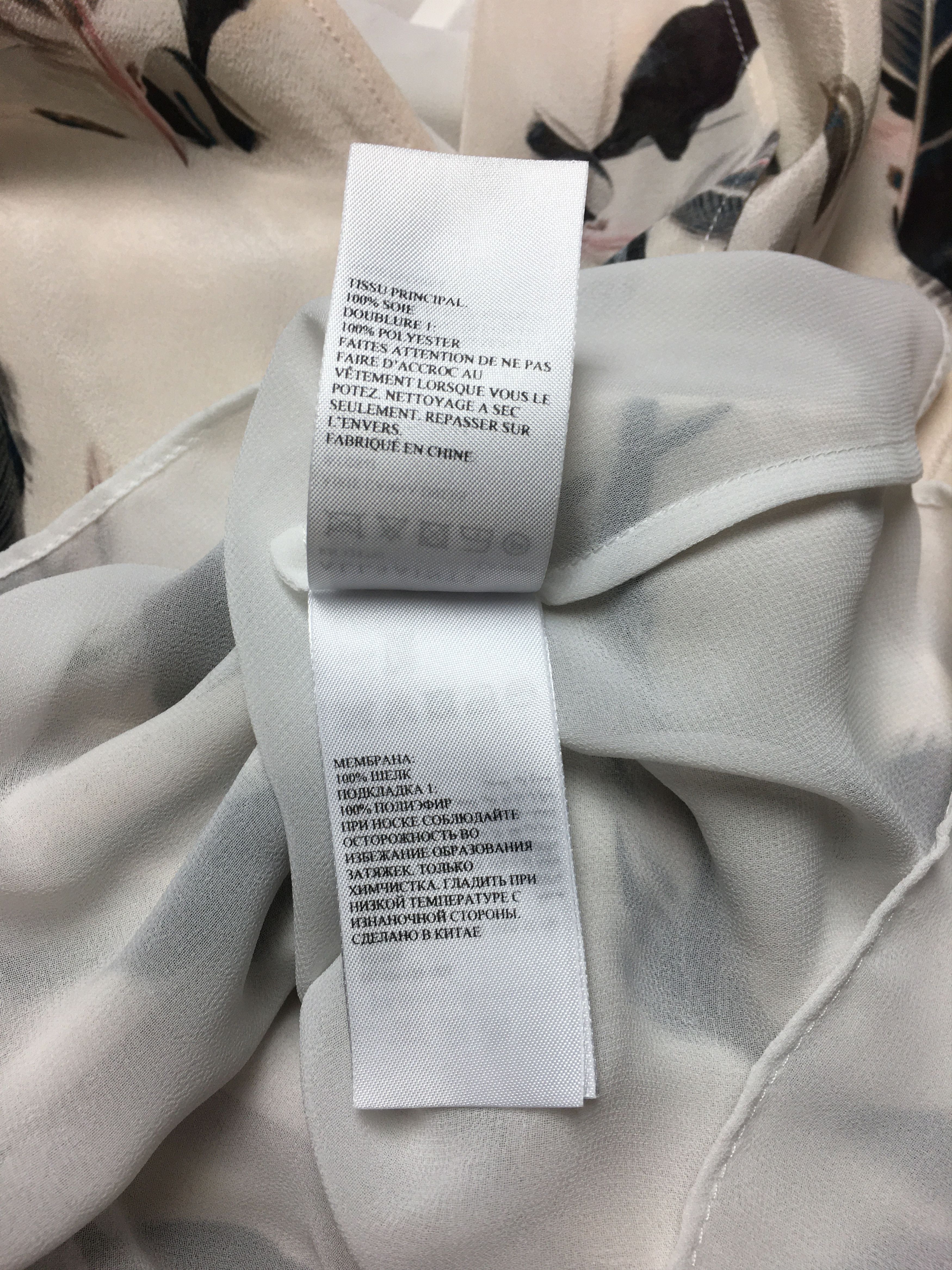 Allsaints AllSaints Airie Canna Silk Dress in Chalk White Size US Size M / US 6-8 / IT 42-44 - 12 Thumbnail