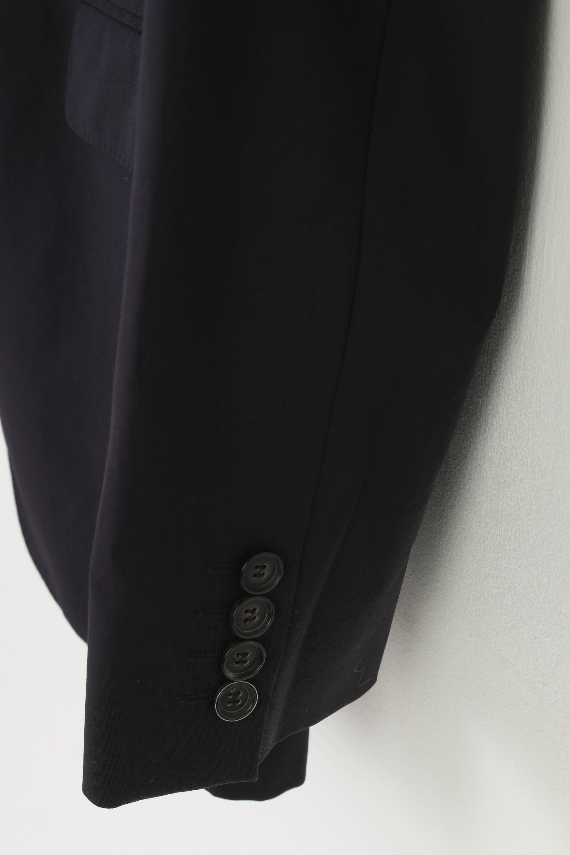 Hugo Boss Hugo Boss Men 40 98 Blazer Navy Wool Vintage 2040 Size 40L - 3 Thumbnail