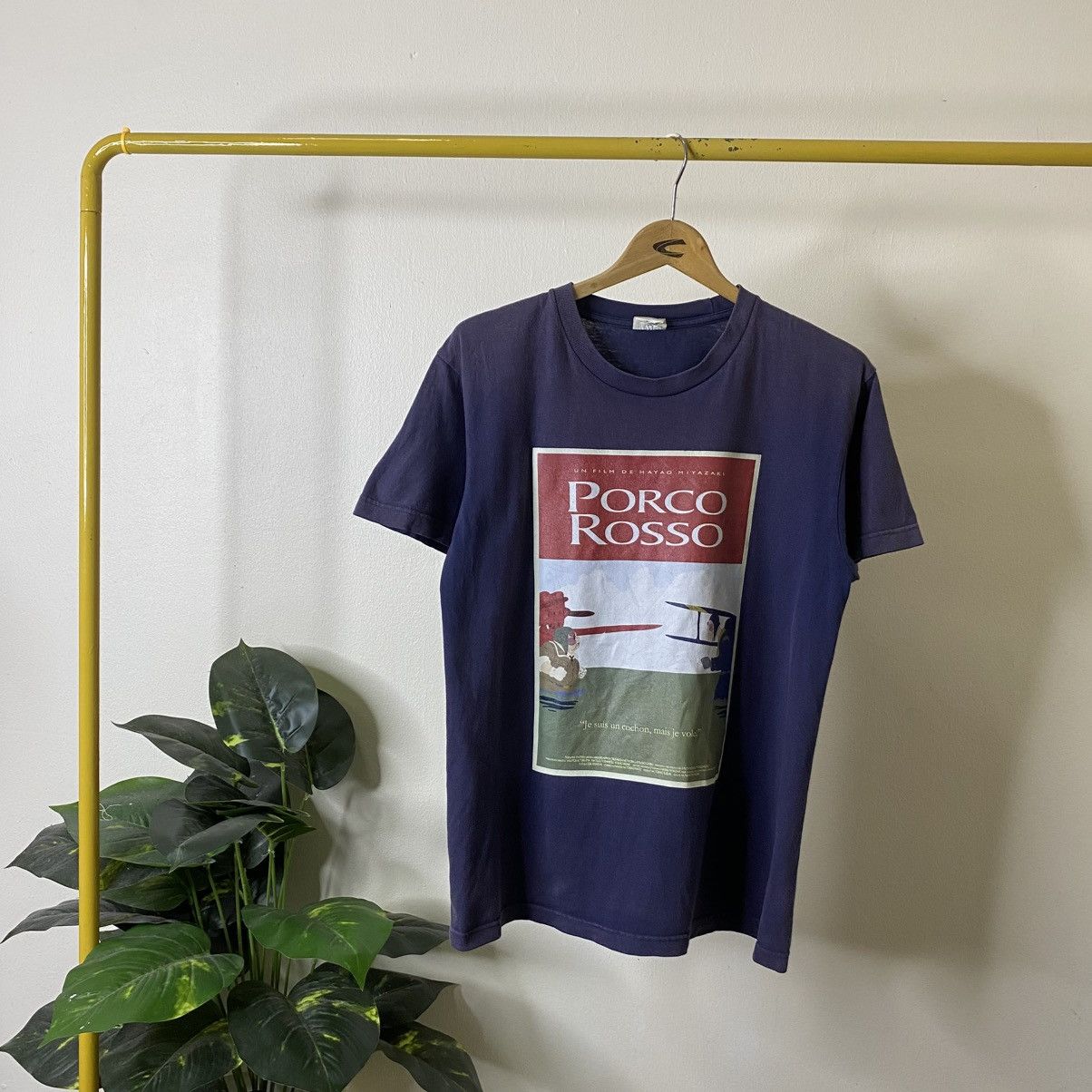 Vintage Vintage 1992 Porco Rosso Studio Ghibli Film Promo T Shirt Size US M / EU 48-50 / 2 - 1 Thumbnail