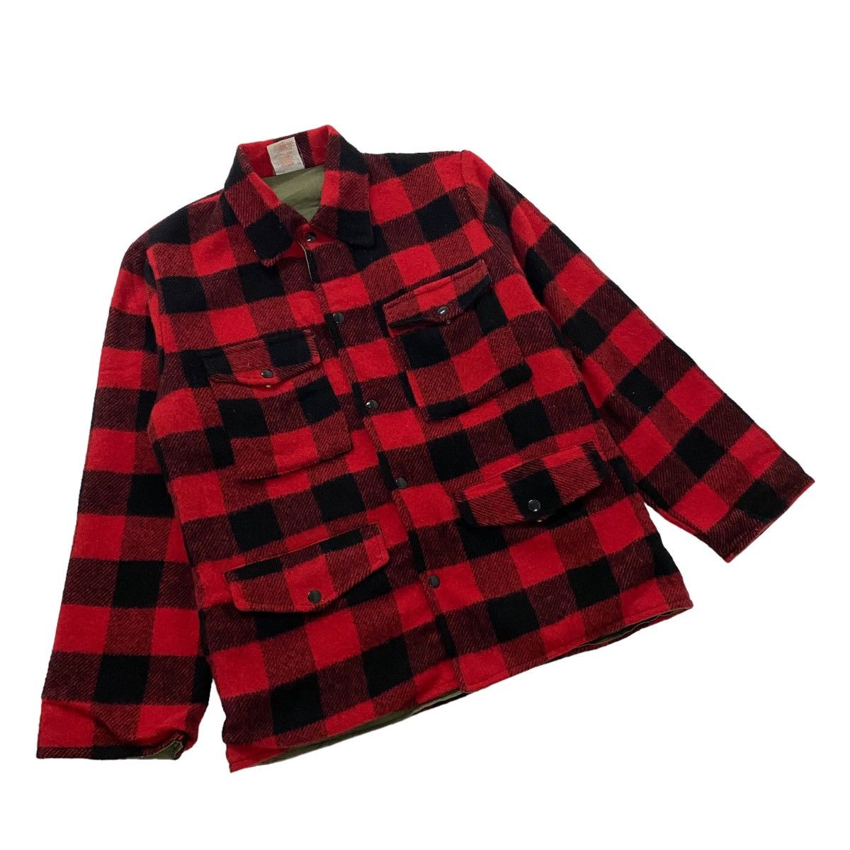 Vintage ☀️Vintage Big Bill wool reversible tartan jacket Size US M / EU 48-50 / 2 - 2 Thumbnail