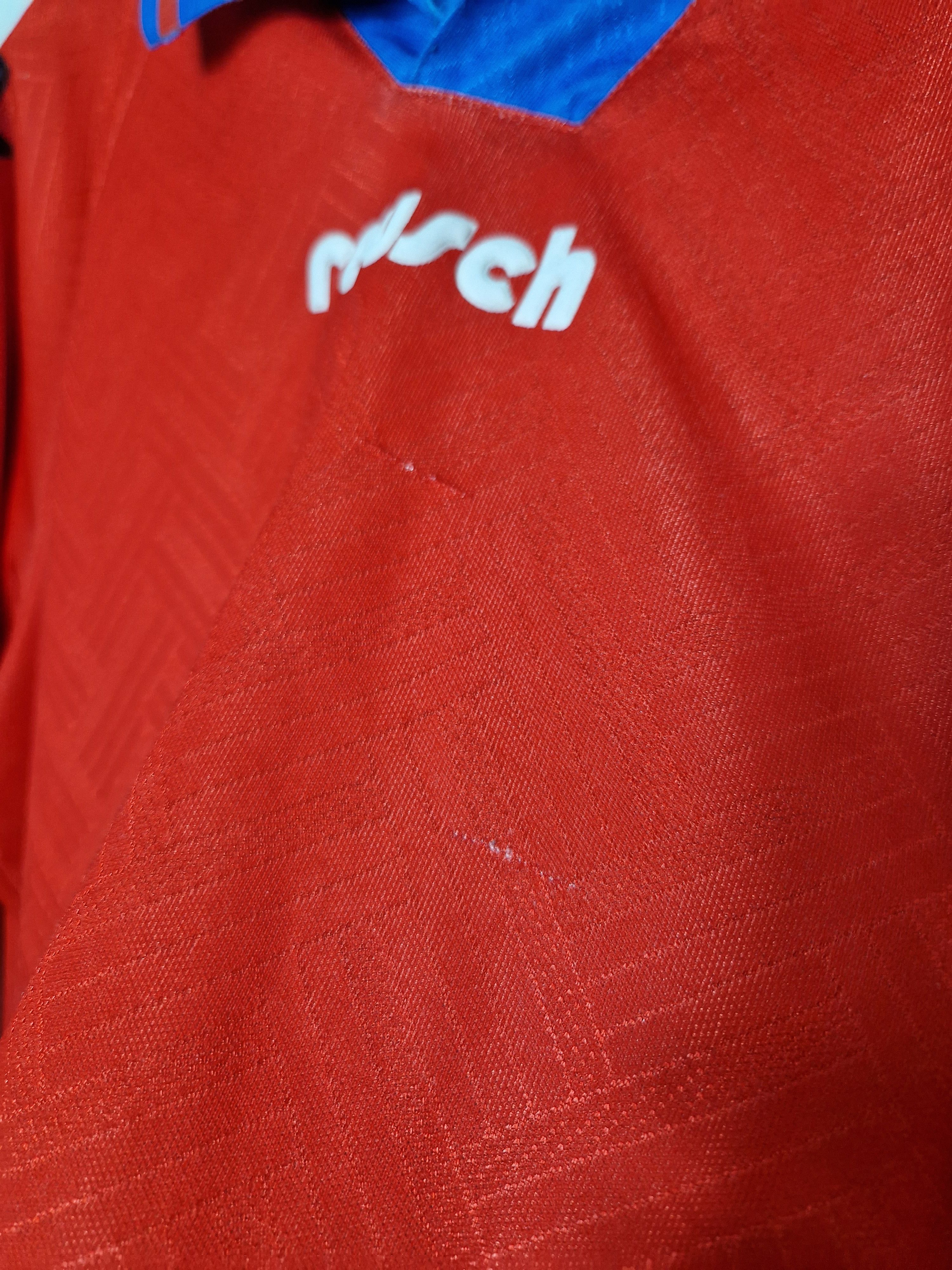 Vintage Reusch Jersey Maglio Calcia Shirt Made in Italy 1993 - 94 Size US XL / EU 56 / 4 - 4 Thumbnail