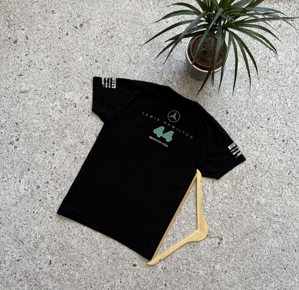 Formula 1 × Mercedes-Benz World Champions Mercedes Benz 2017 Formula 1 Hamilton Tee Size US M / EU 48-50 / 2 - 2 Thumbnail