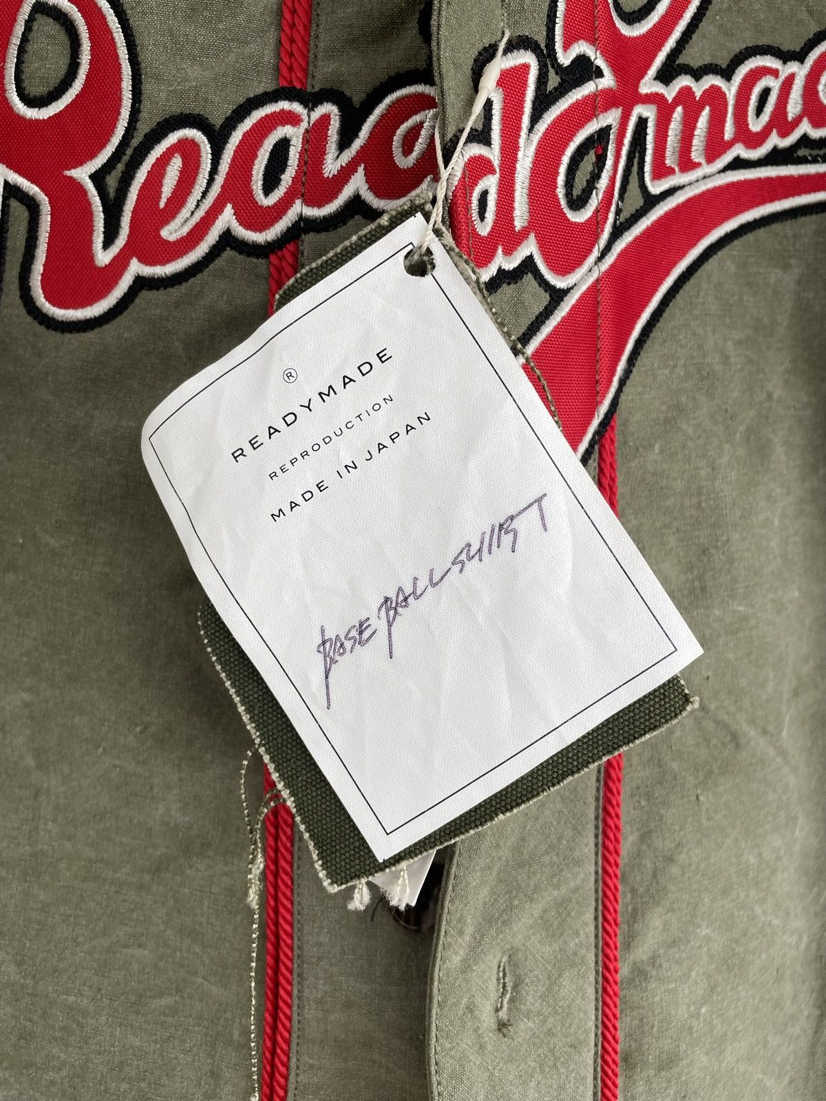 READYMADE Readymade Baseball Jersey Size US S / EU 44-46 / 1 - 2 Thumbnail