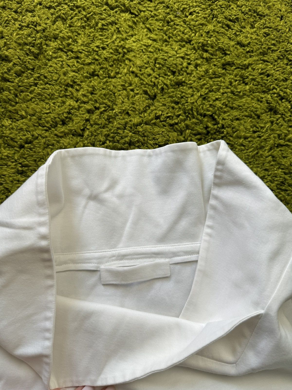 Prada Prada white tab patch logo dress Size M / US 6-8 / IT 42-44 - 4 Thumbnail