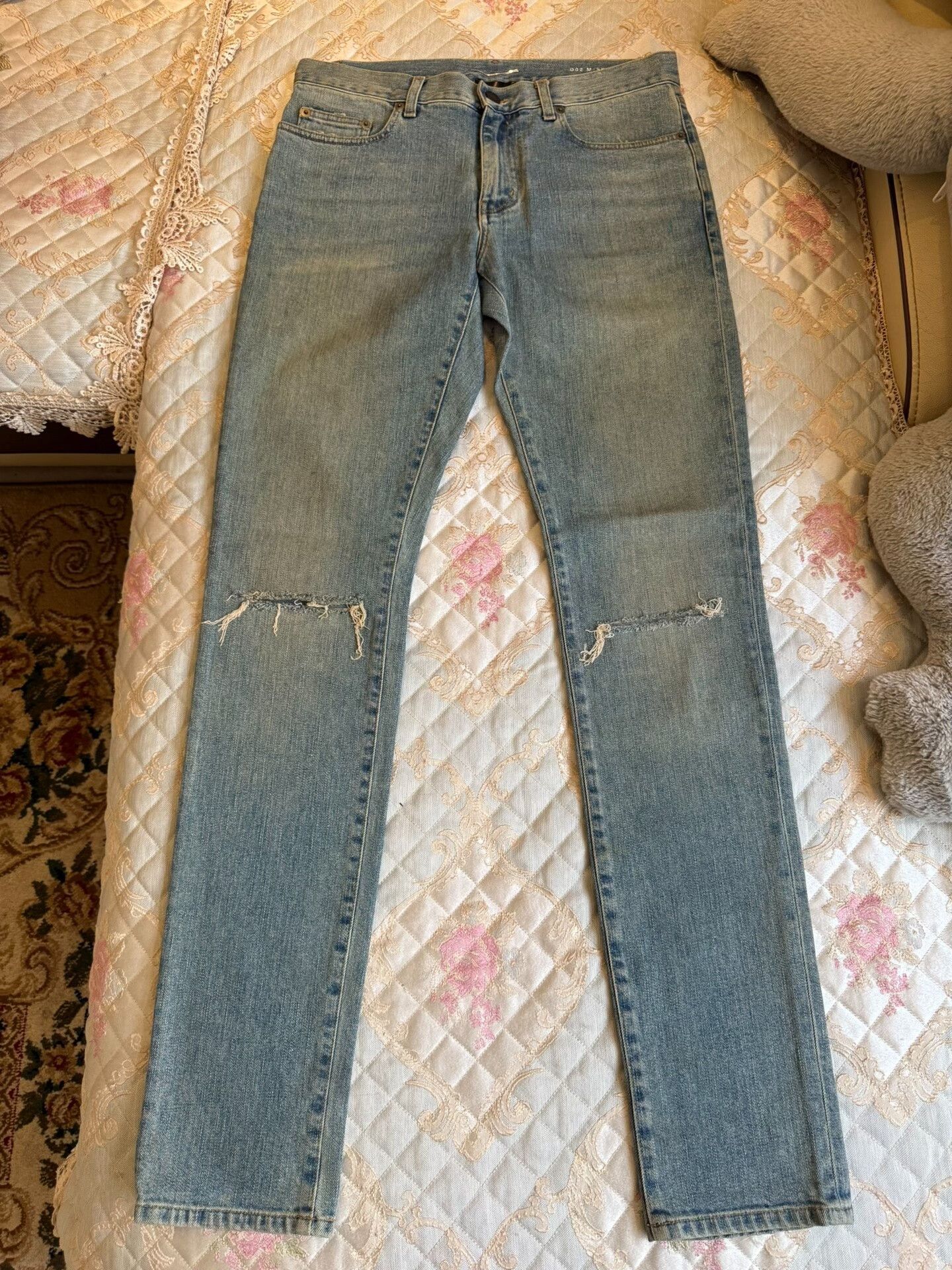 Saint Laurent Blue Denim D02 Jeans