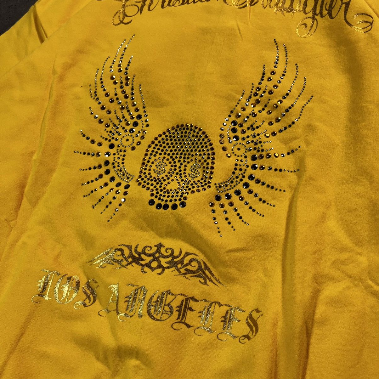 Ed Hardy Vintage Y2K Ed Hardy Swag Zip Sweatshirt Big Logo Skull Size US L / EU 52-54 / 3 - 7 Thumbnail