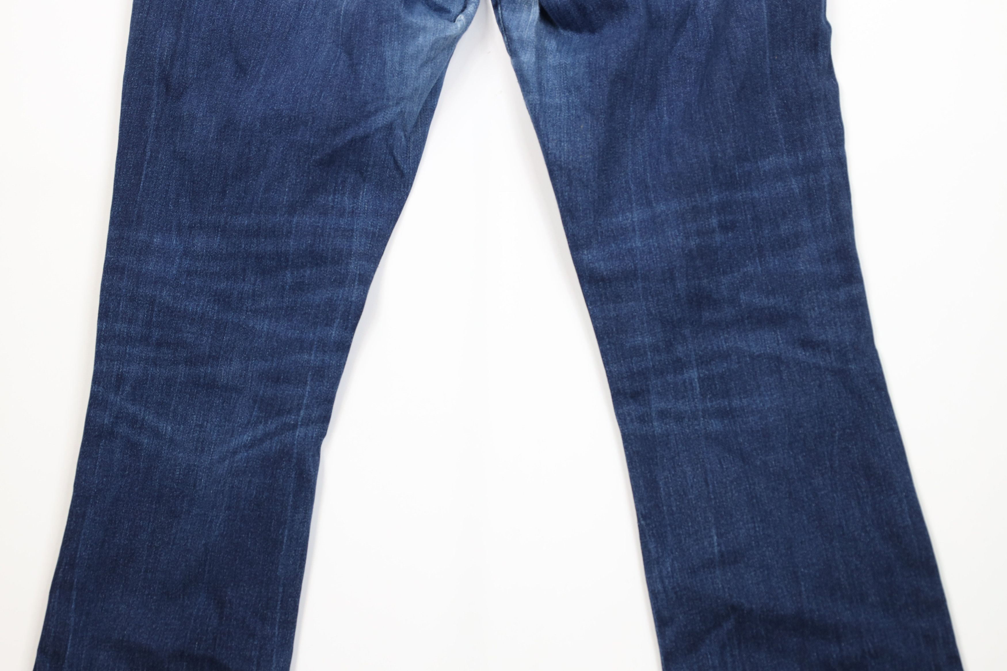 Vintage Buckle BKE Distressed Thick Stitch Stretch Victoria Jeans Size 32" / US 10 / IT 46 - 13 Thumbnail
