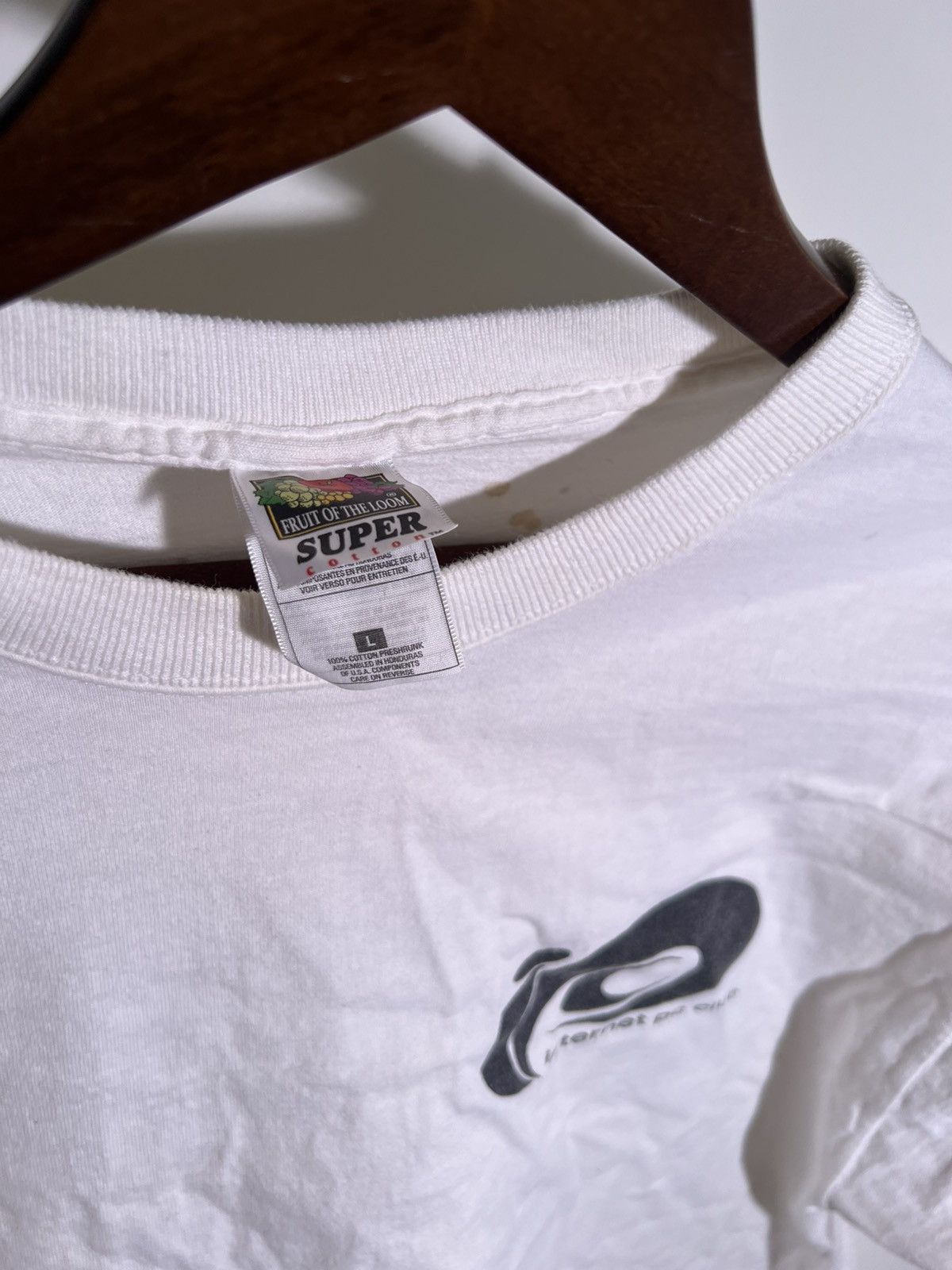 Vintage Y2K 2000’s VTG Vintage Internet PC Club Retro Tech T Shirt Size US L / EU 52-54 / 3 - 11 Thumbnail