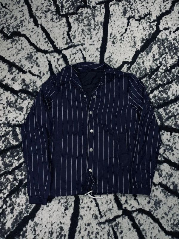 Fila Fila Black Label Navy Striped Windbreaker Jacket S Size US S / EU 44-46 / 1 - 1 Thumbnail
