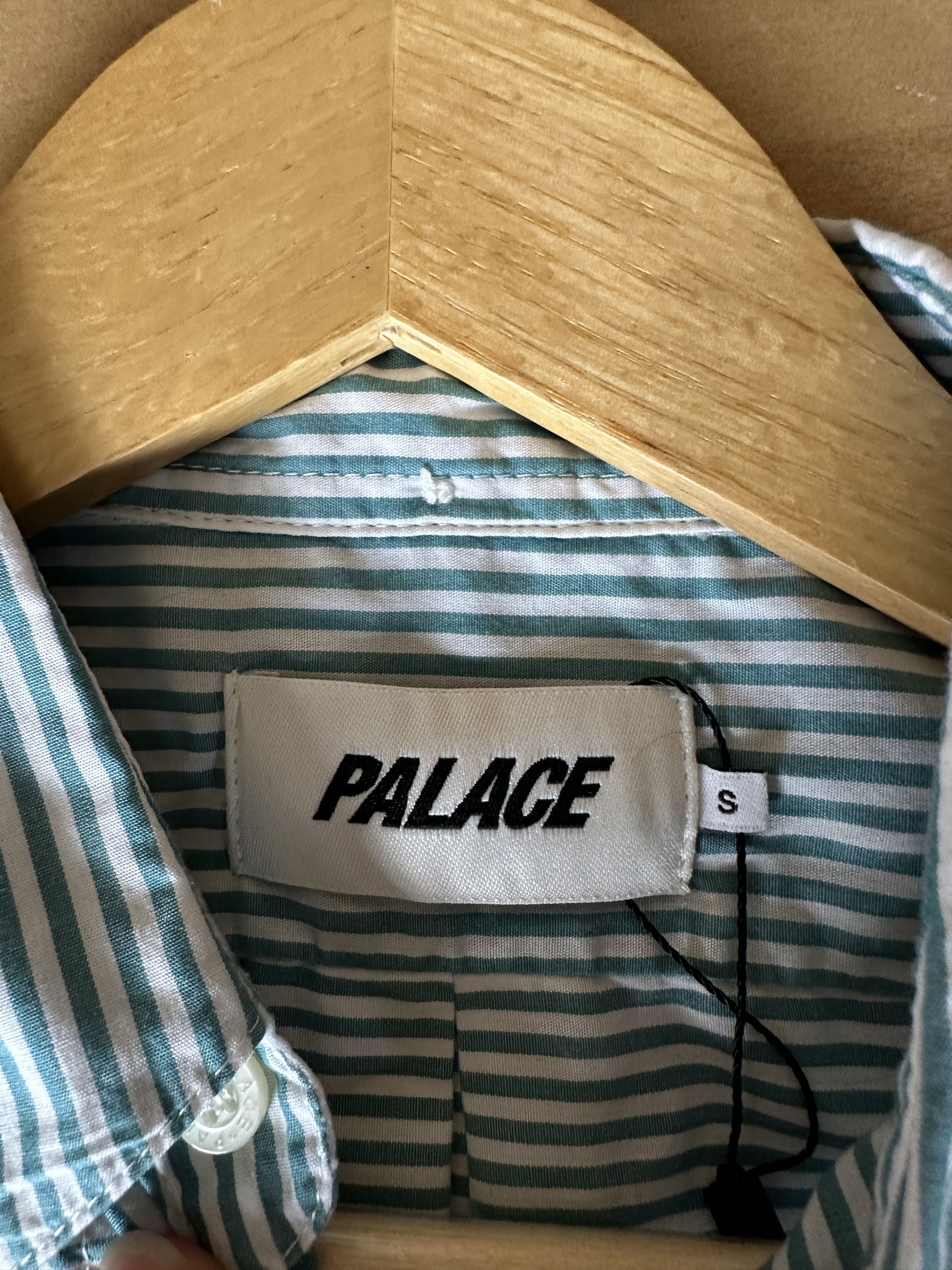 Palace Palace Striped Short Sleeve Button Up Shirt Size US S / EU 44-46 / 1 - 3 Thumbnail