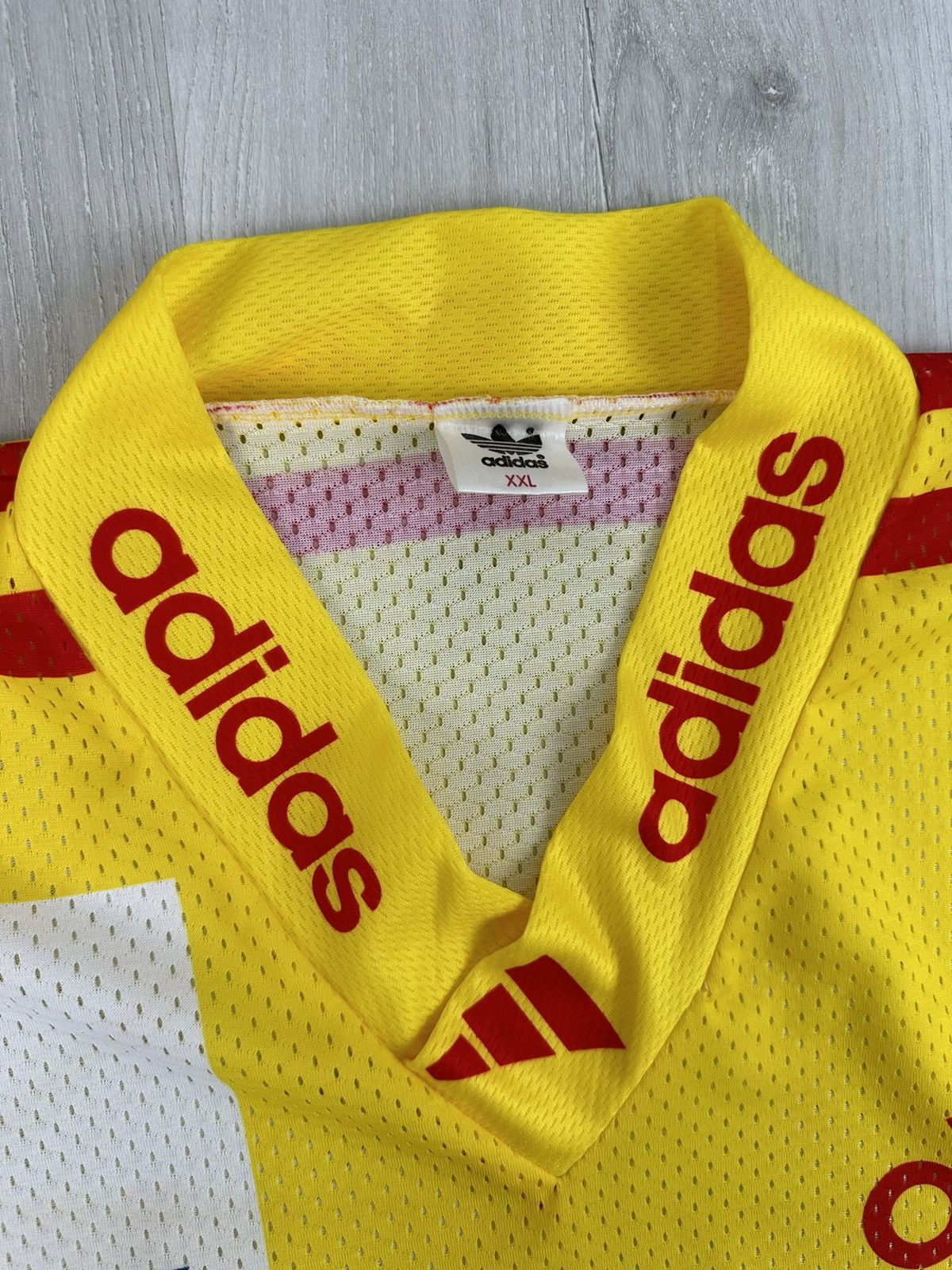 Adidas HC Sparta Praha Adidas Vintage European Hockey Jersey Size US XXL / EU 58 / 5 - 6 Thumbnail