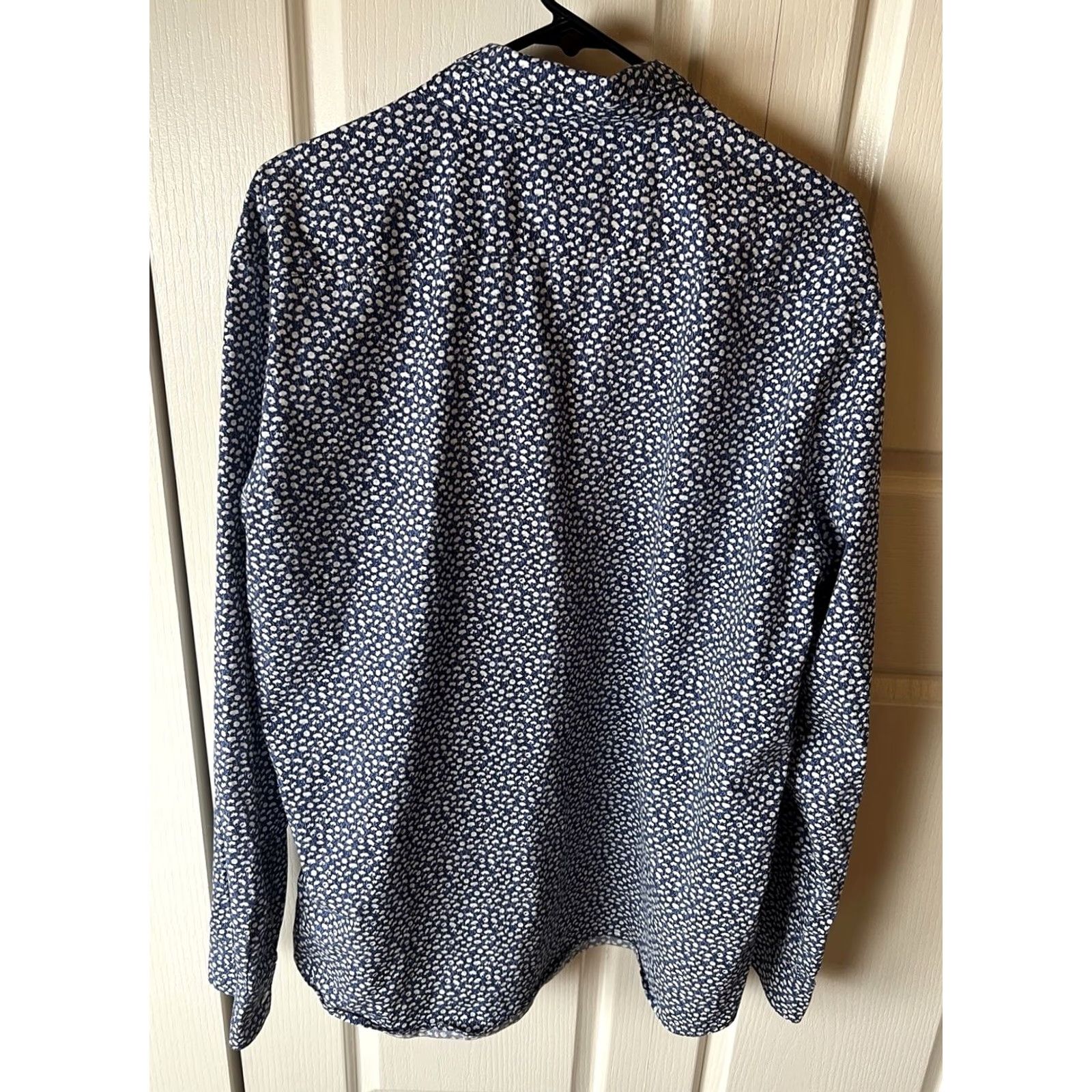 Rodd & Gunn Rodd Gunn Shirt Mens 2XL Blue Floral Cotton Button-Down Collar Sports Fit Shirt Size US XXL / EU 58 / 5 - 3 Thumbnail
