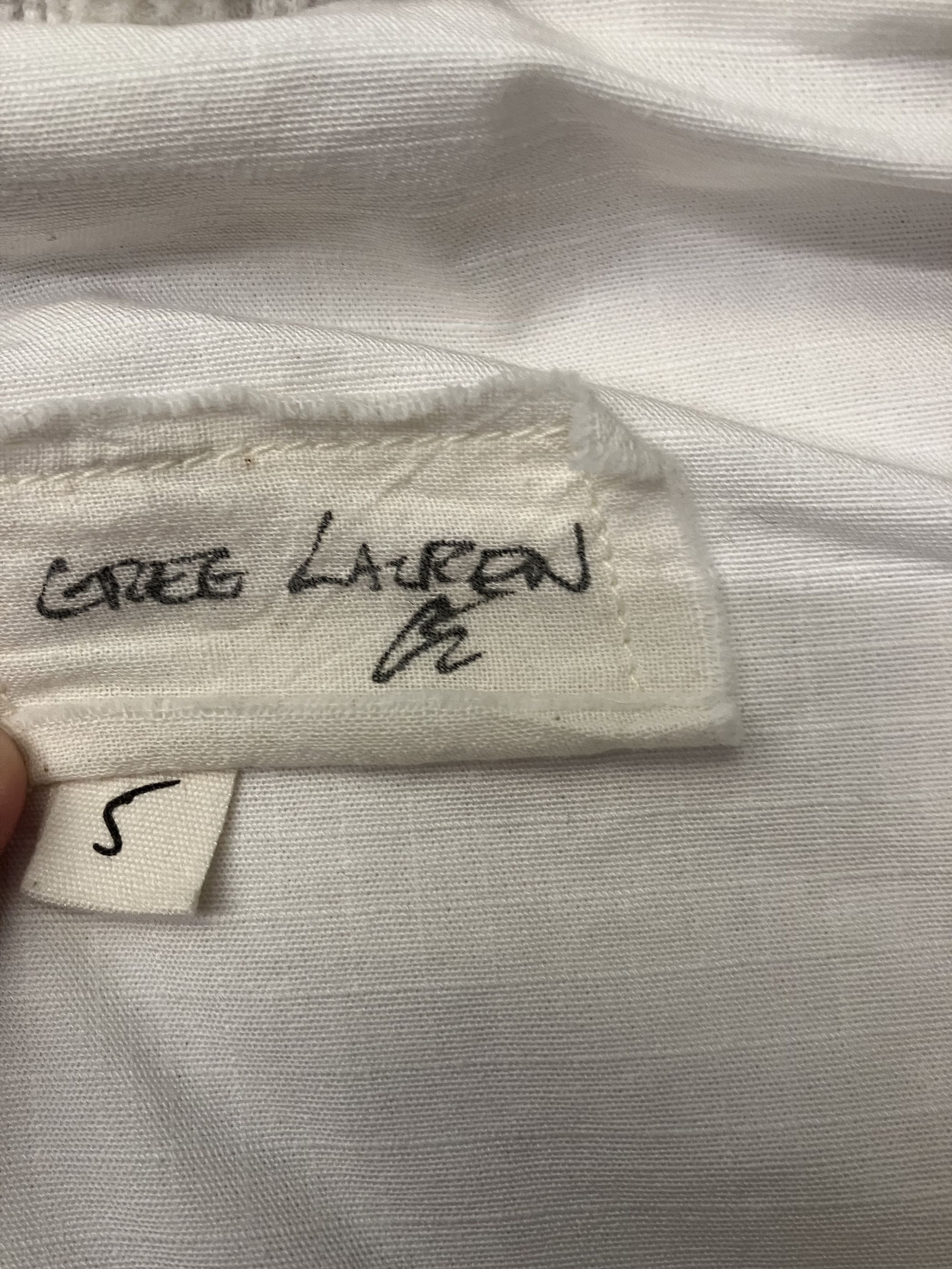 Greg Lauren $2950 NWT Greg Lauren Ivory Sherpa Hooded Boxy XXL (Size 5 Size US XXL / EU 58 / 5 - 9 Thumbnail