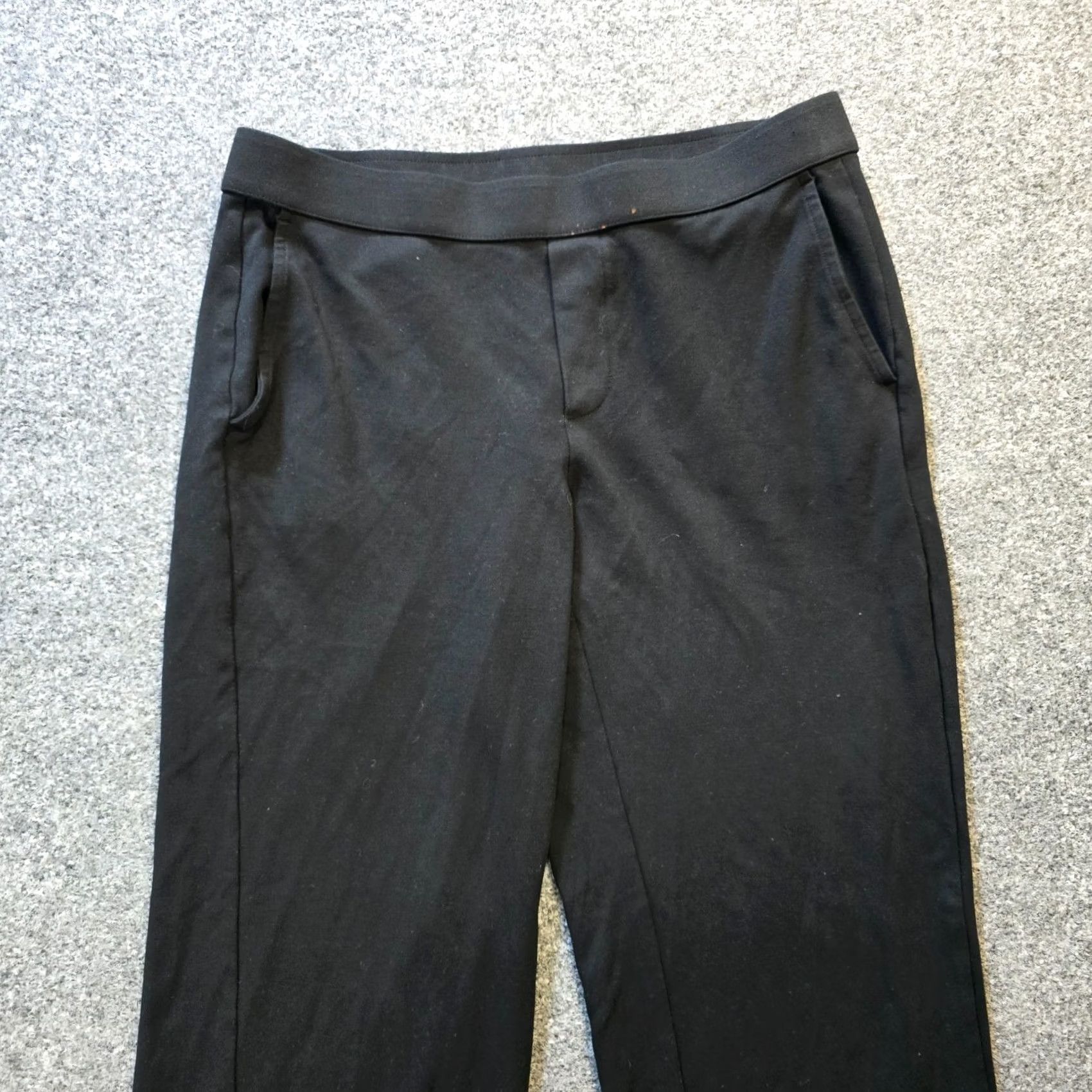 J. Jill VINTAGE J Jill Pants Womens Small Black Wide Leg Wearever Stretch Capsule Basic Casual Size 30" / US 8 / IT 44 - 2 Thumbnail