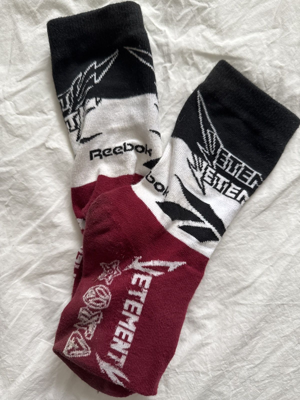 Vetements VETEMENTS heavy metal Tri color Socks Size ONE SIZE - 1 Thumbnail