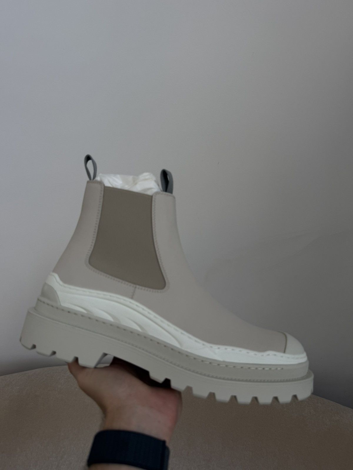 Dior × Sacai Dior x Sacai Chelsea boots size 46 BNIB Size US 12 / EU 45 - 2 Thumbnail