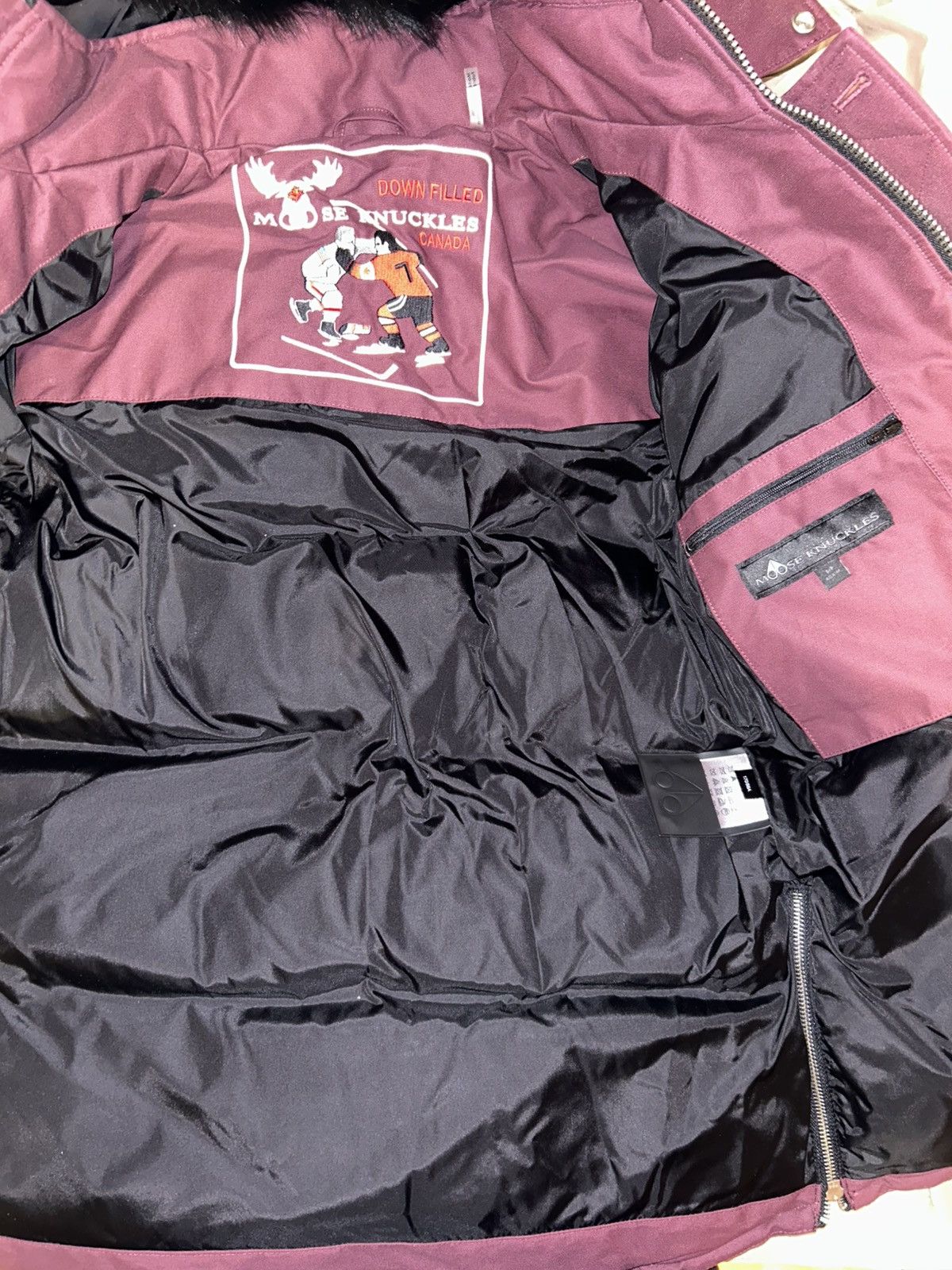 Moose Knuckles Moose Knuckle Burgundy Jacket Size US S / EU 44-46 / 1 - 2 Thumbnail