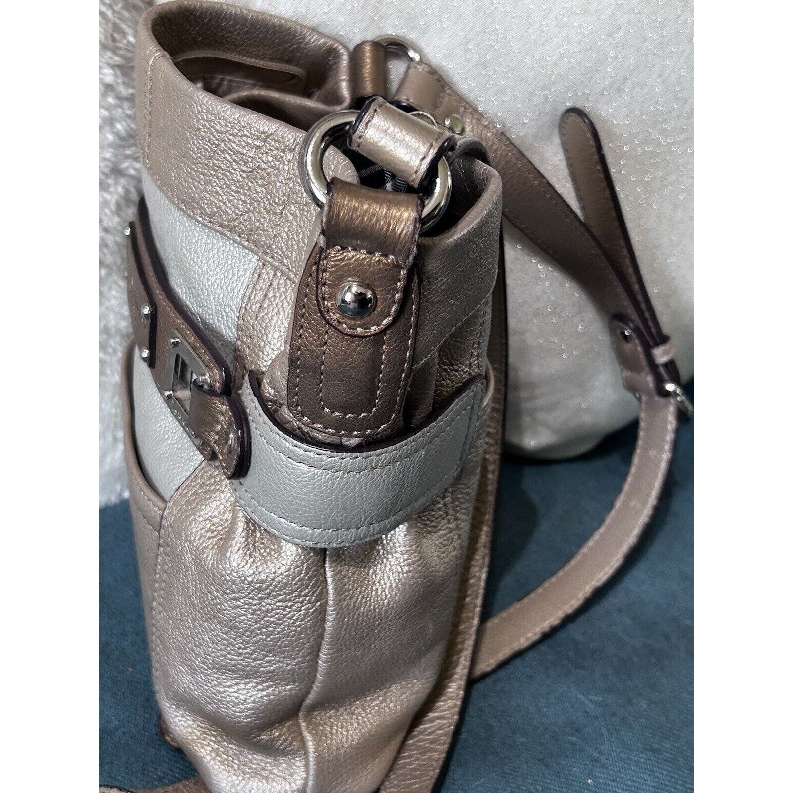 Other tignanello leather handbag Gold, Silver, Bronze Size ONE SIZE - 5 Thumbnail