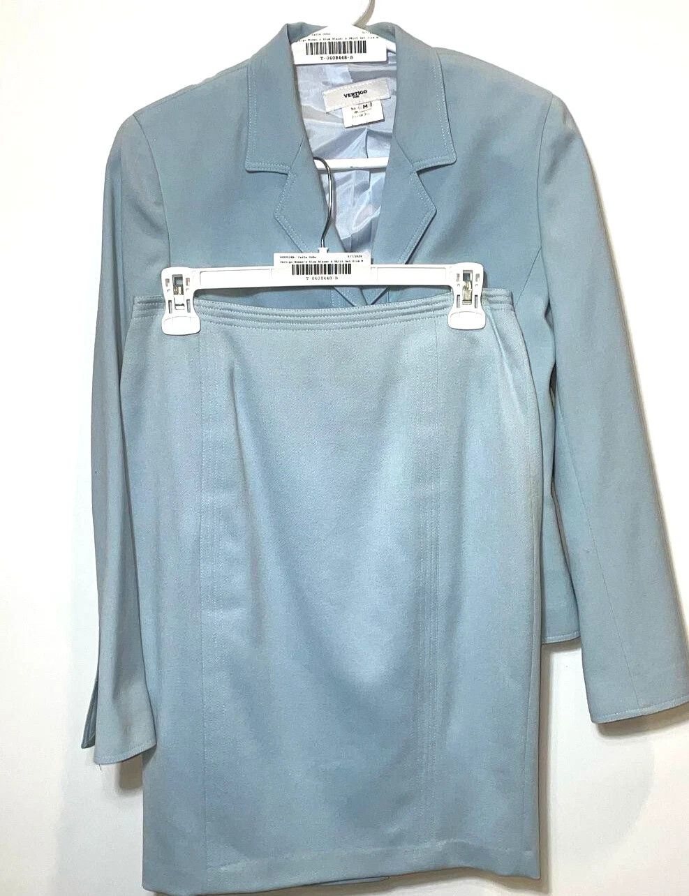 Other Vertigo Blue Blazer And Skirt 2-Piece Suit Size M / US 6-8 / IT 42-44 - 1 Thumbnail
