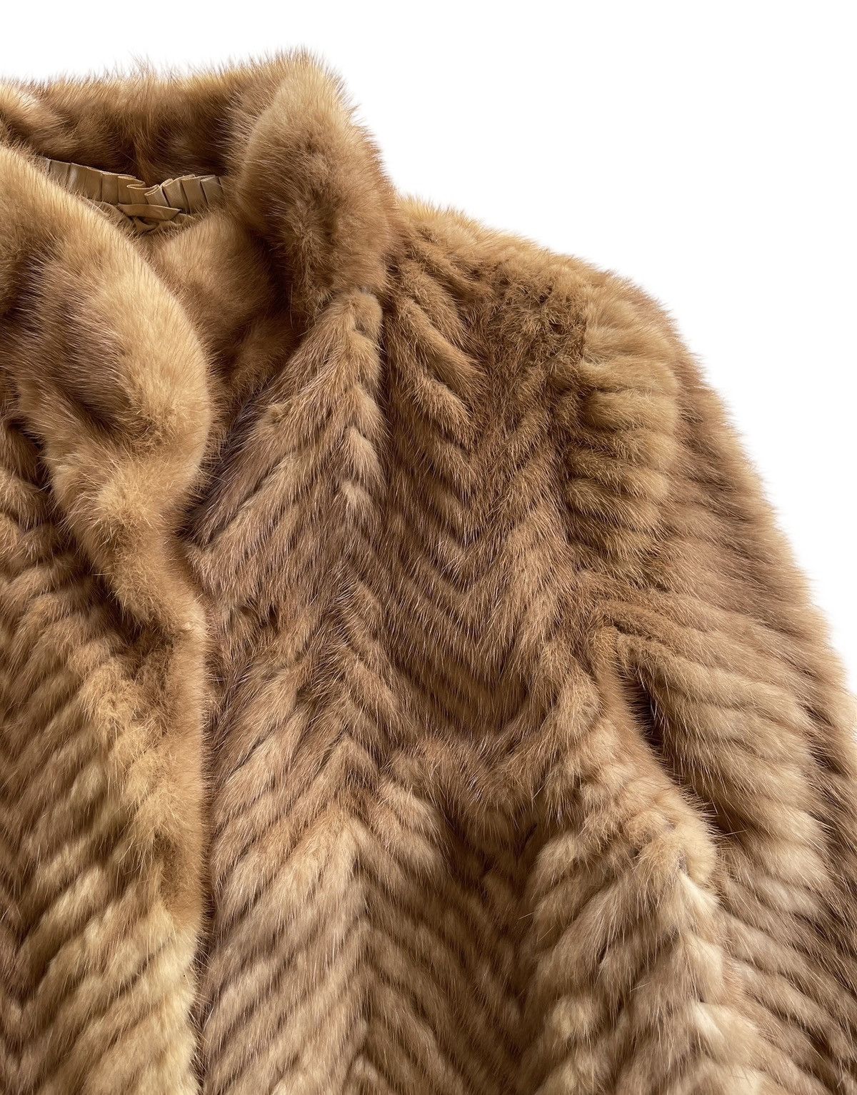 Sagafurs Josephine Mink fur Coat Vintage Size M / US 6-8 / IT 42-44 - 3 Thumbnail