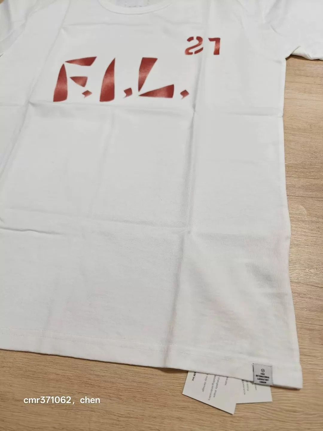 Visvim visvim 16aw spot stencil crew fil tee white2 size 2 slim fit Size US M / EU 48-50 / 2 - 3 Thumbnail