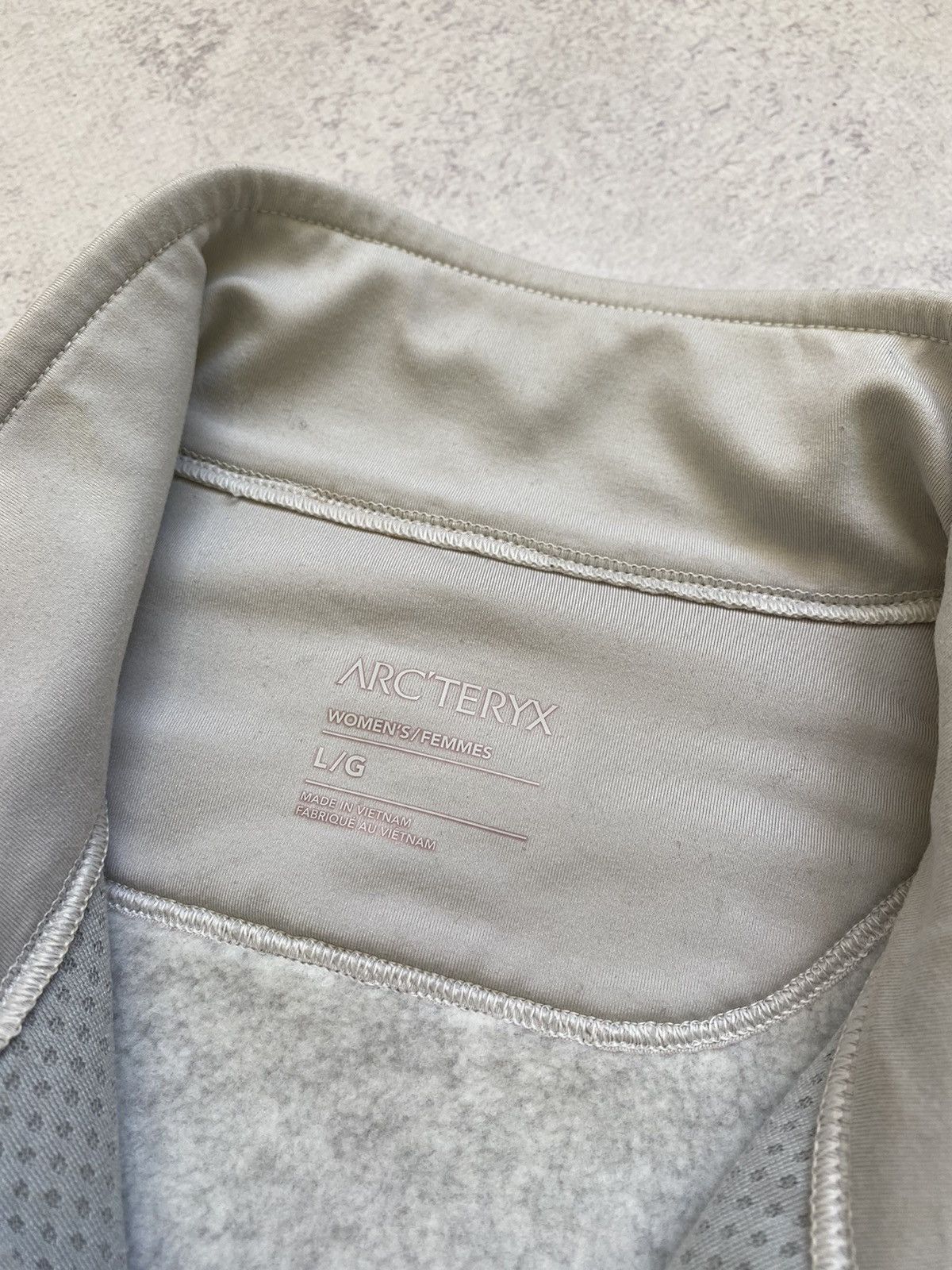 Arc'teryx Arcteryx Womens Grey Fleece Vest Size L Size L / US 10 / IT 46 - 4 Thumbnail