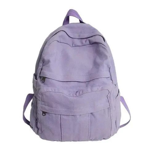 Vintage Unisex Canvas Backpack Size ONE SIZE - 3 Thumbnail