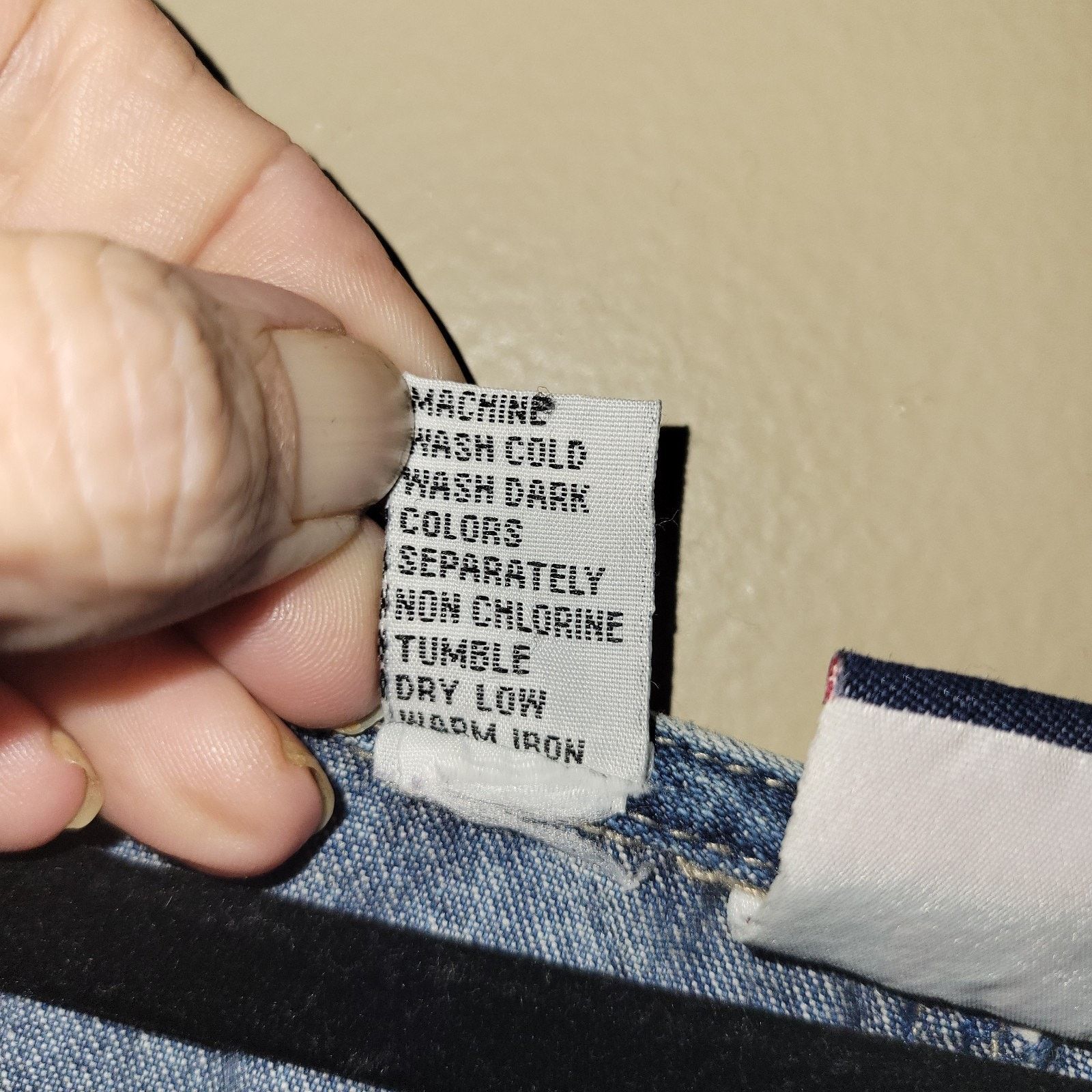 & Other Stories Vintage J.L. N.Y. Denim Jean Dress Womens 1X Cottage Size XL / US 12-14 / IT 48-50 - 6 Thumbnail
