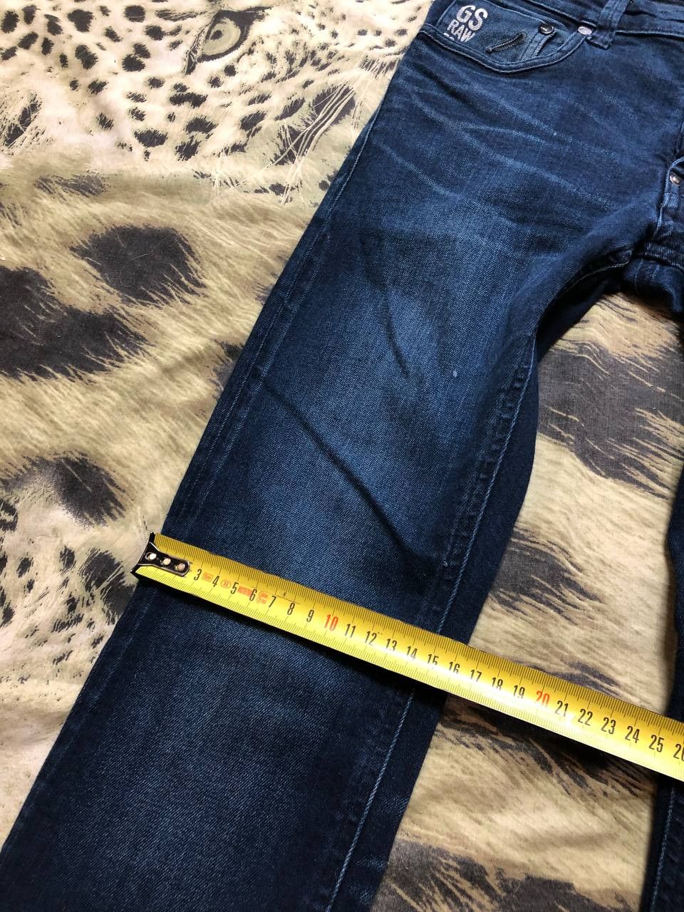 G-Star G Star Jeans Adult Raw Denim Dark Wash Straight Leg Size 30" / US 8 / IT 44 - 13 Thumbnail