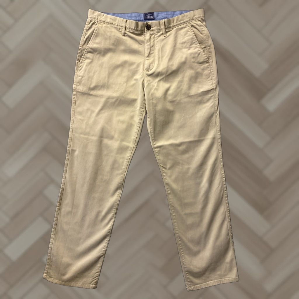 Gap Gap Slim Chino Pants 30 x 30 Mens Khaki Cotton Winter Slim Fit Regular 30 in Inseam 30 in Size US 30 / EU 46 - 1 Thumbnail