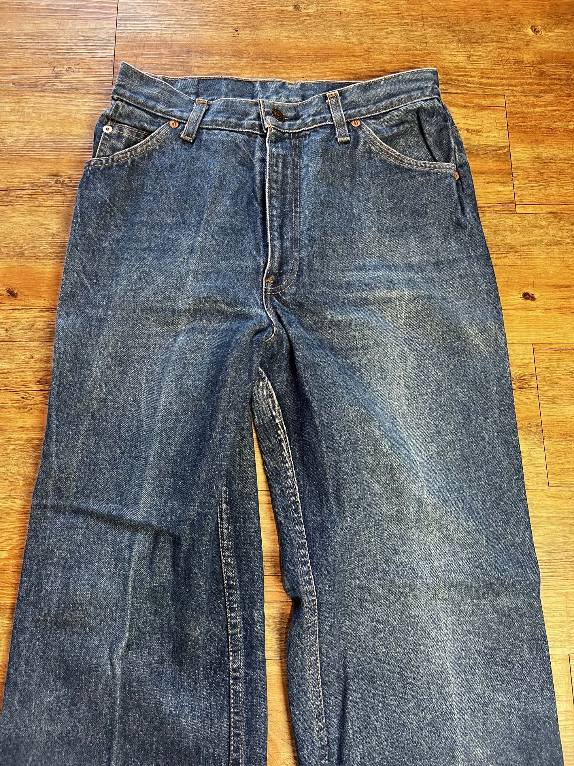 Levi's Vintage Clothing Vintage 1970's-1980's Levi's 25048-0214 Orange Tab Jeans Size US 29 - 2 Thumbnail